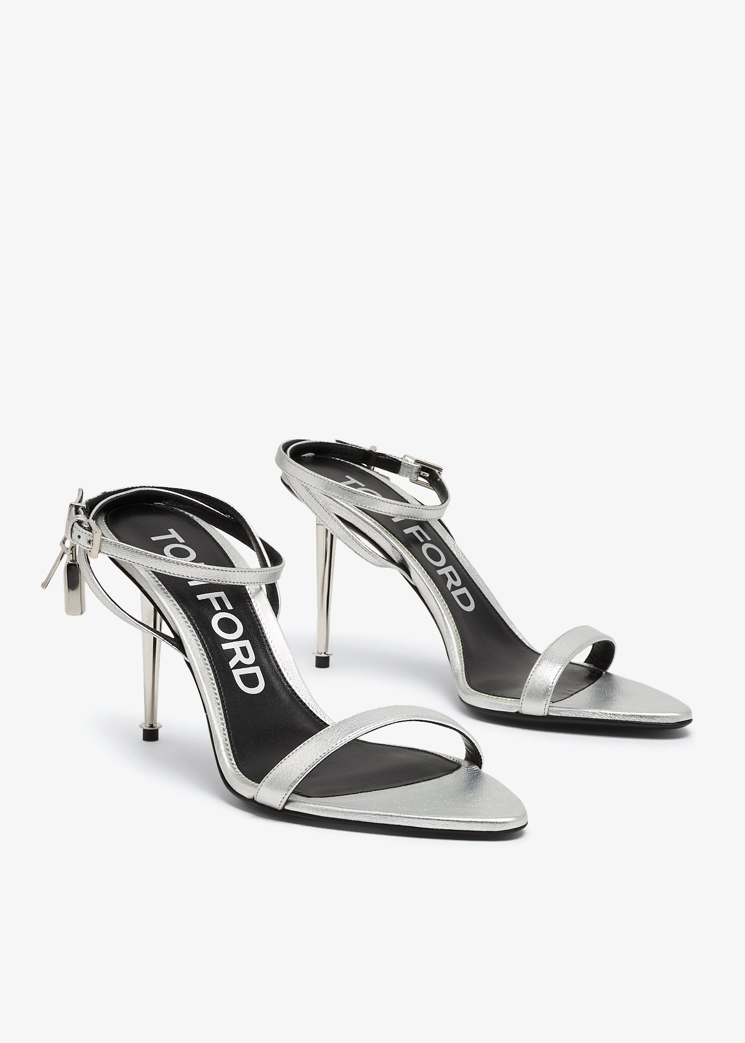 Tom ford silver sandals deals