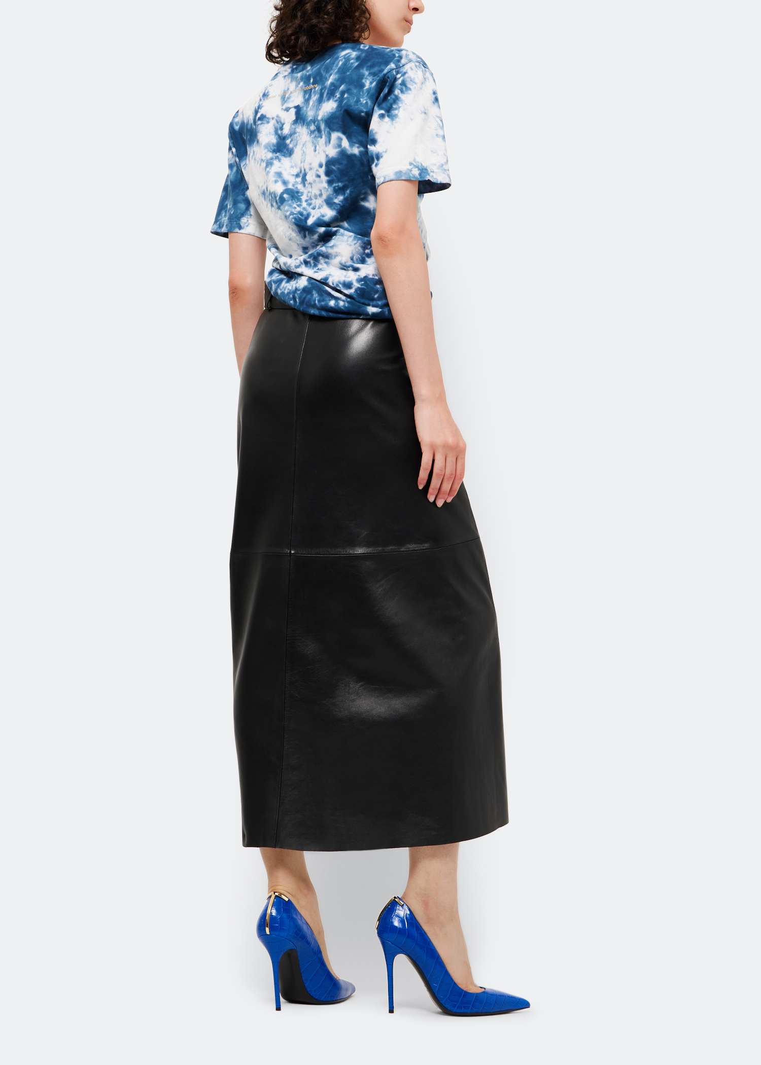 

Iconic T pumps, Blue