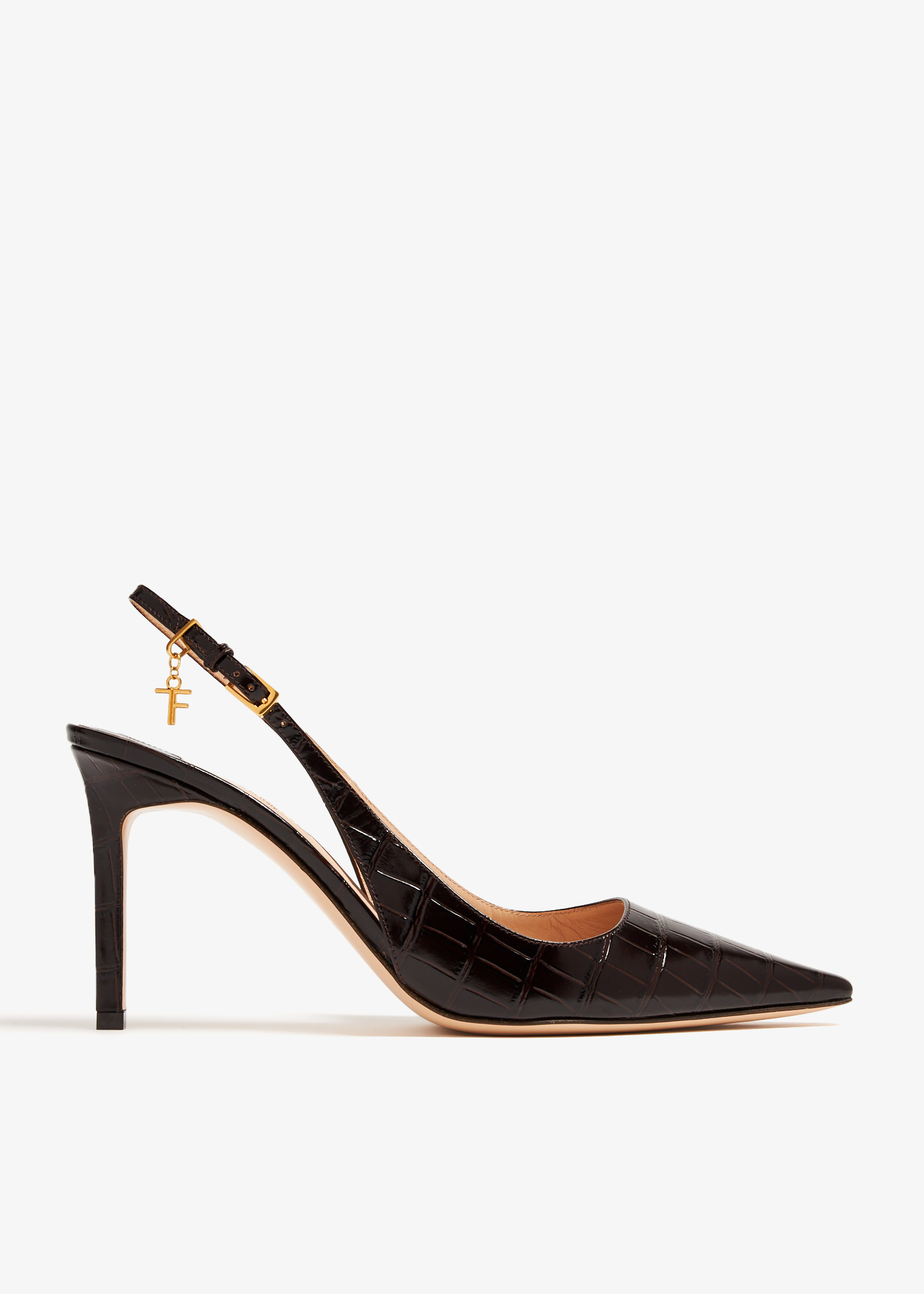 

Angelina slingback pumps, Brown