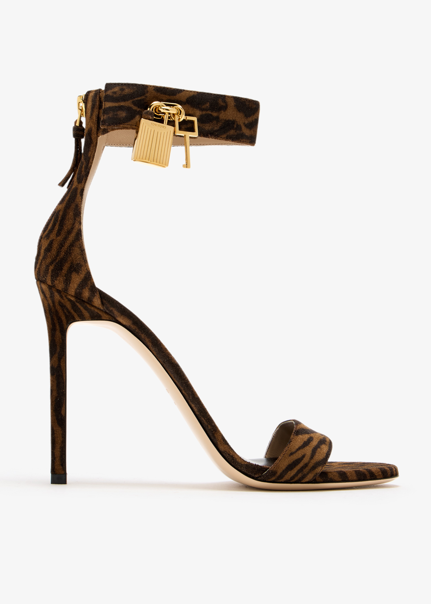 

Padlock sandals, Animal printed