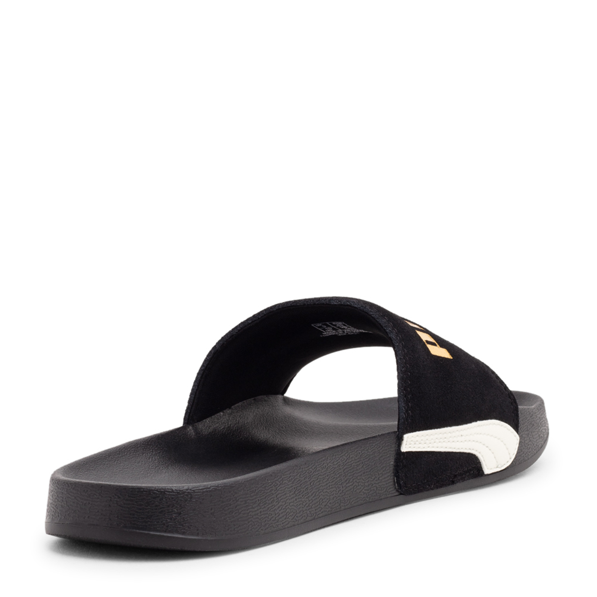 

Leadcat Suede slides, Black