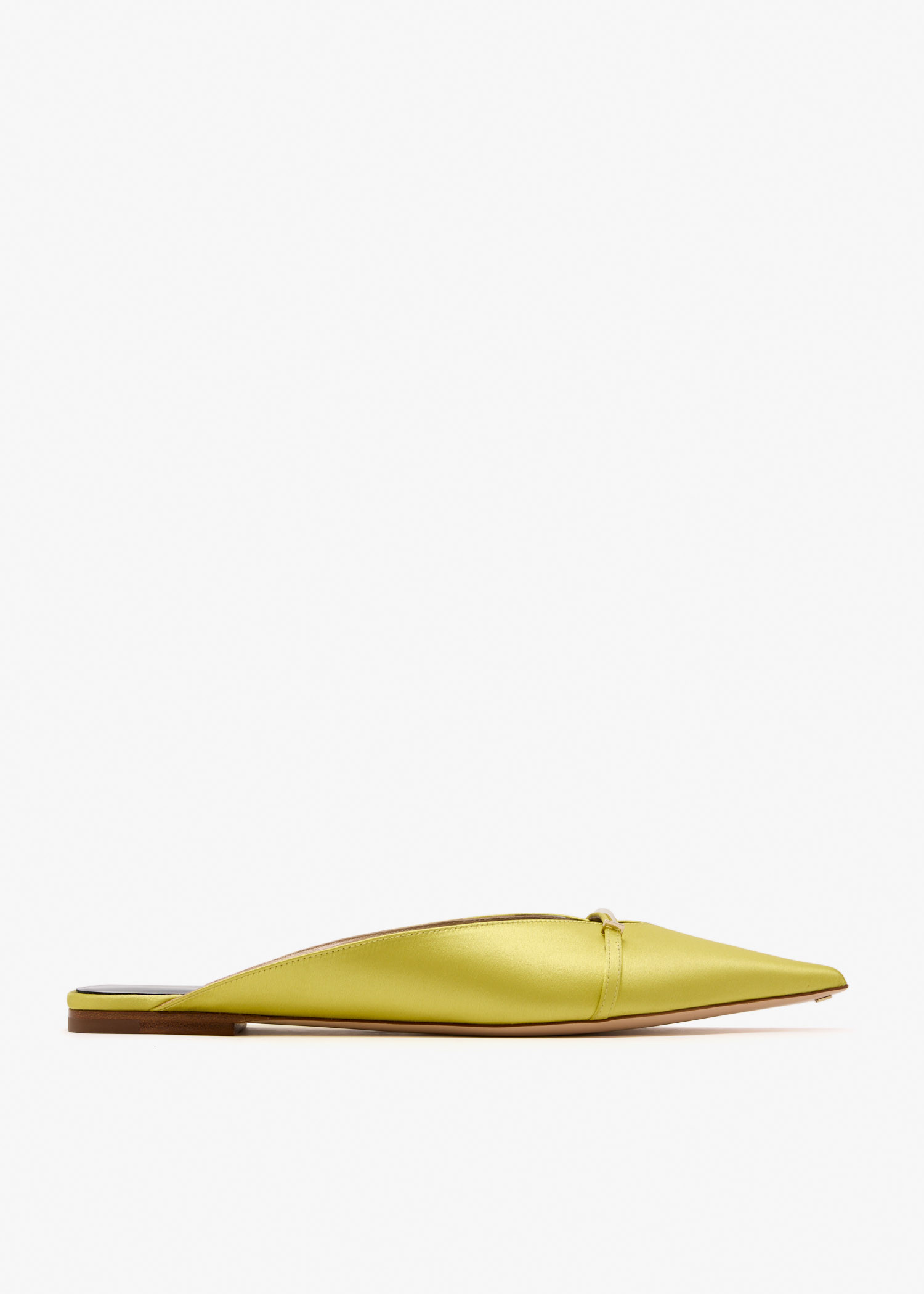 

T Icon flat mules, Gold