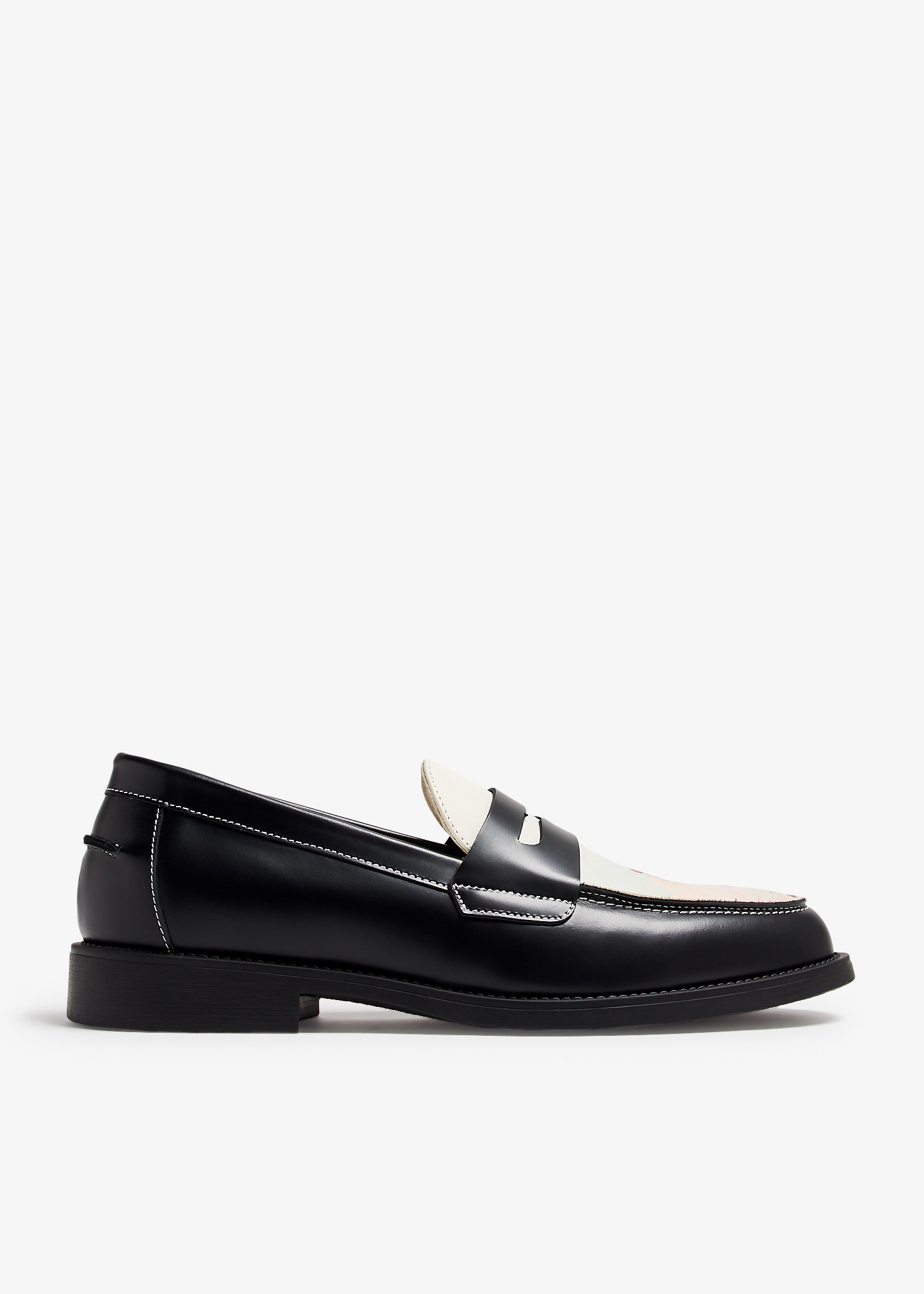 

Wilde Advanced Guard penny loafers, Black