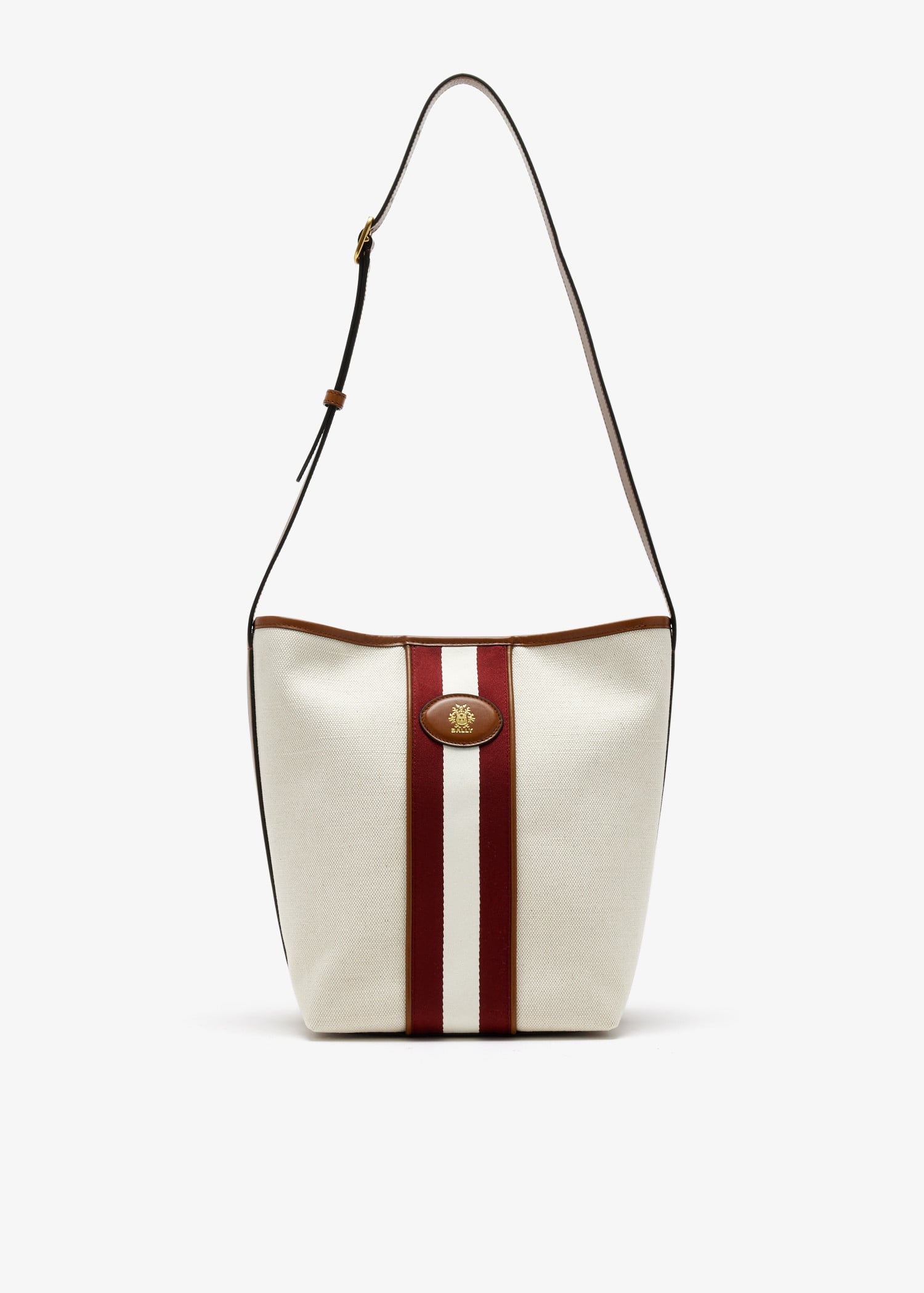 

Sign bucket bag, Cream