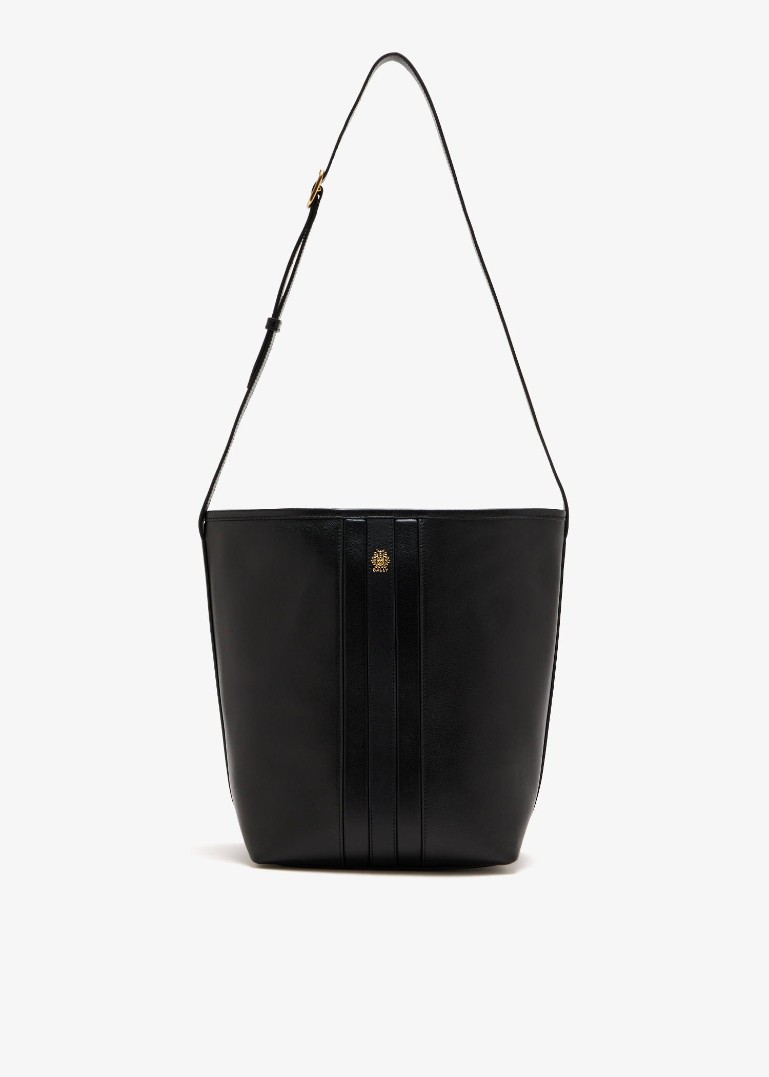 

Sign bucket bag, Black