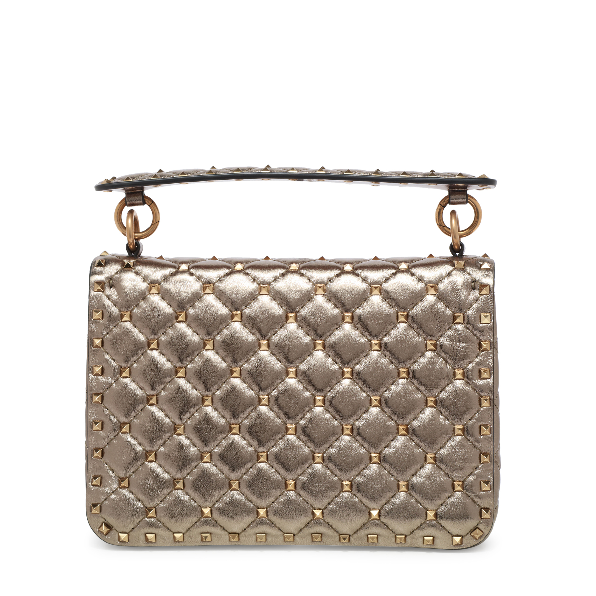 

Rockstud Spike medium shoulder bag, Metallic