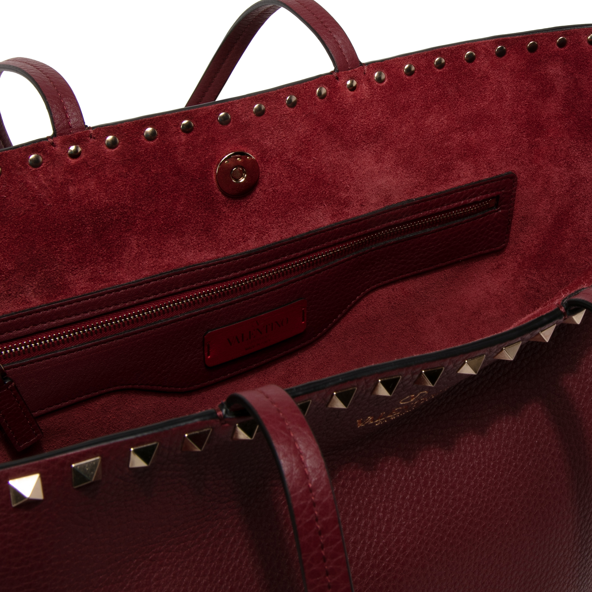 

Rockstud tote bag, Brown
