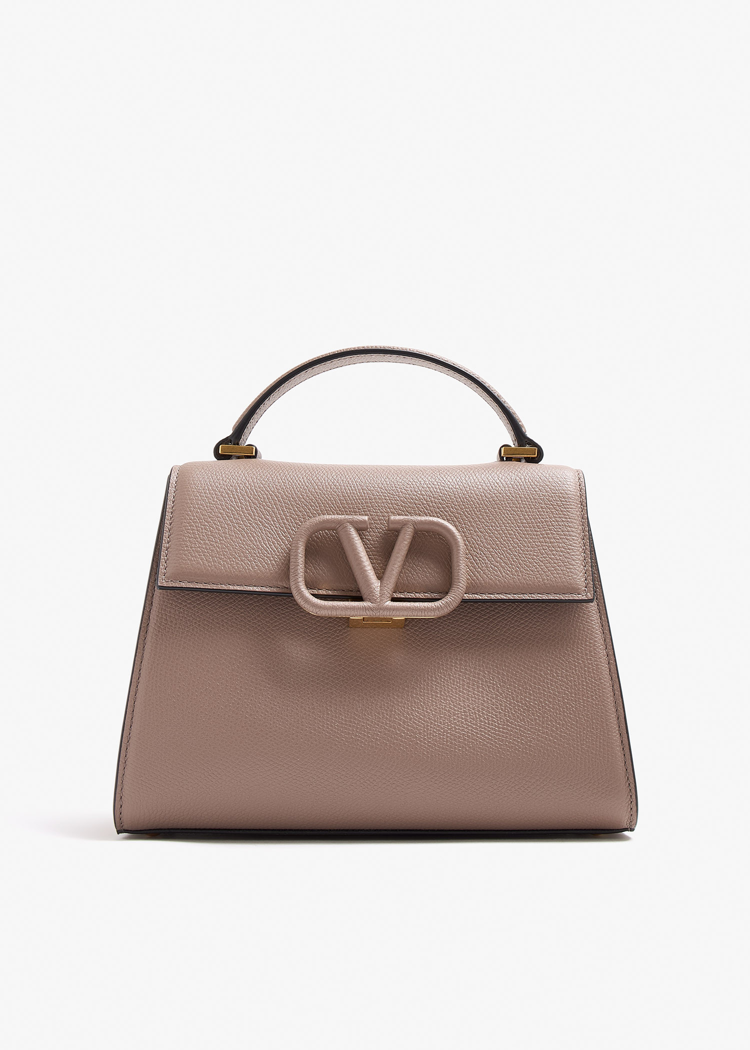 

VSling small top handle bag, Taupe