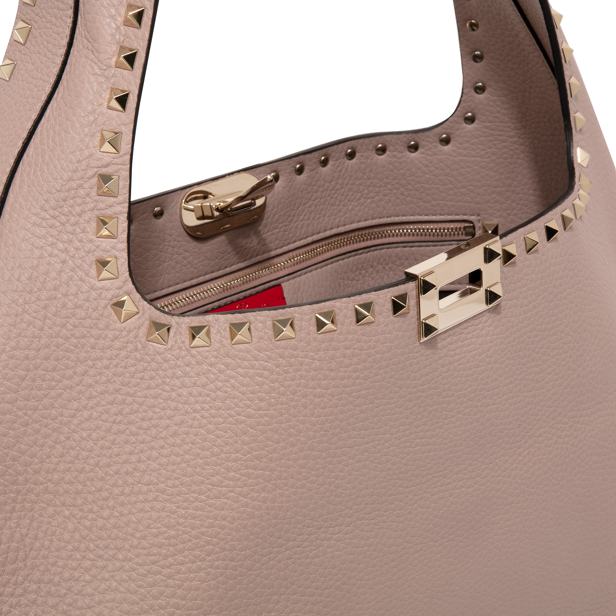 

Rockstud Hobo bag, Pink
