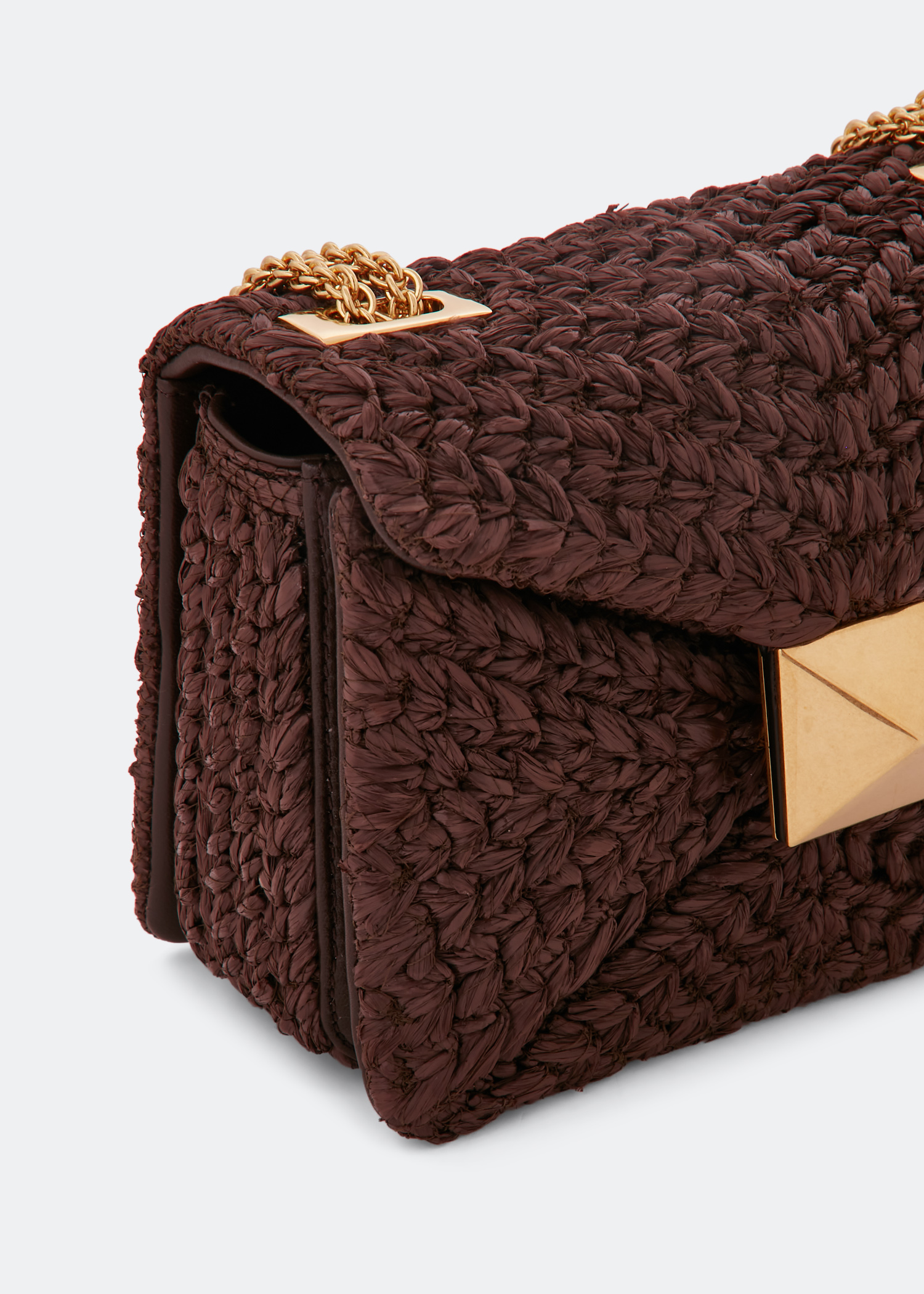 

One Stud chain bag, Brown