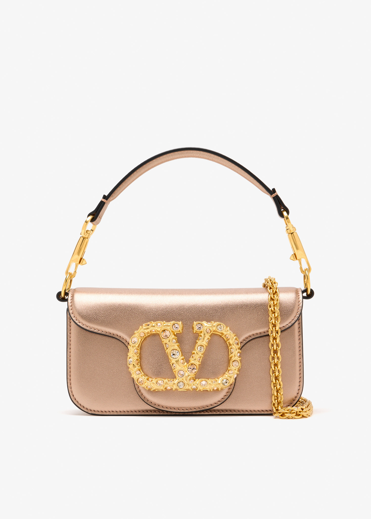 

Locò small shoulder bag, Rose gold