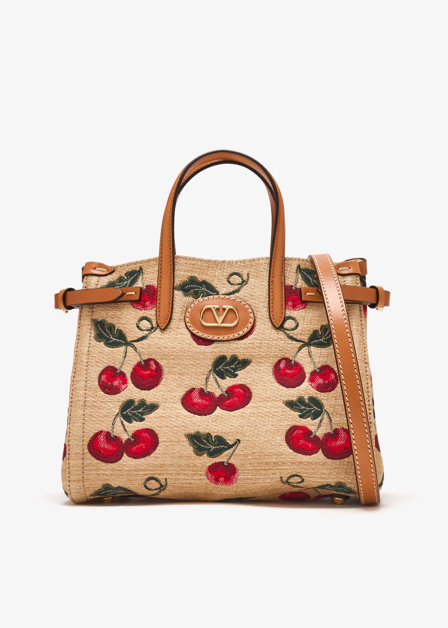

Antibes Cherryfic small tote bag, Beige