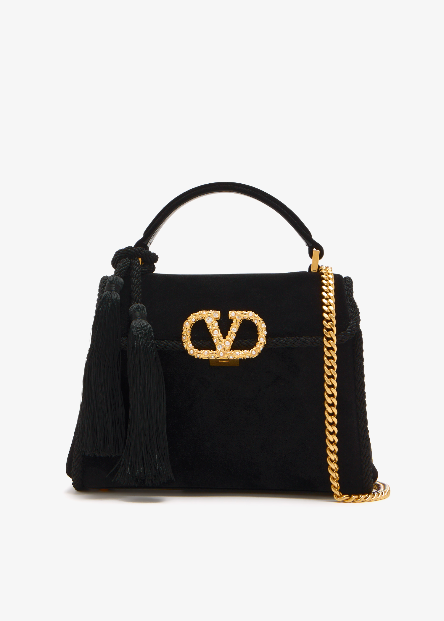 

VSling mini top handle bag, Black