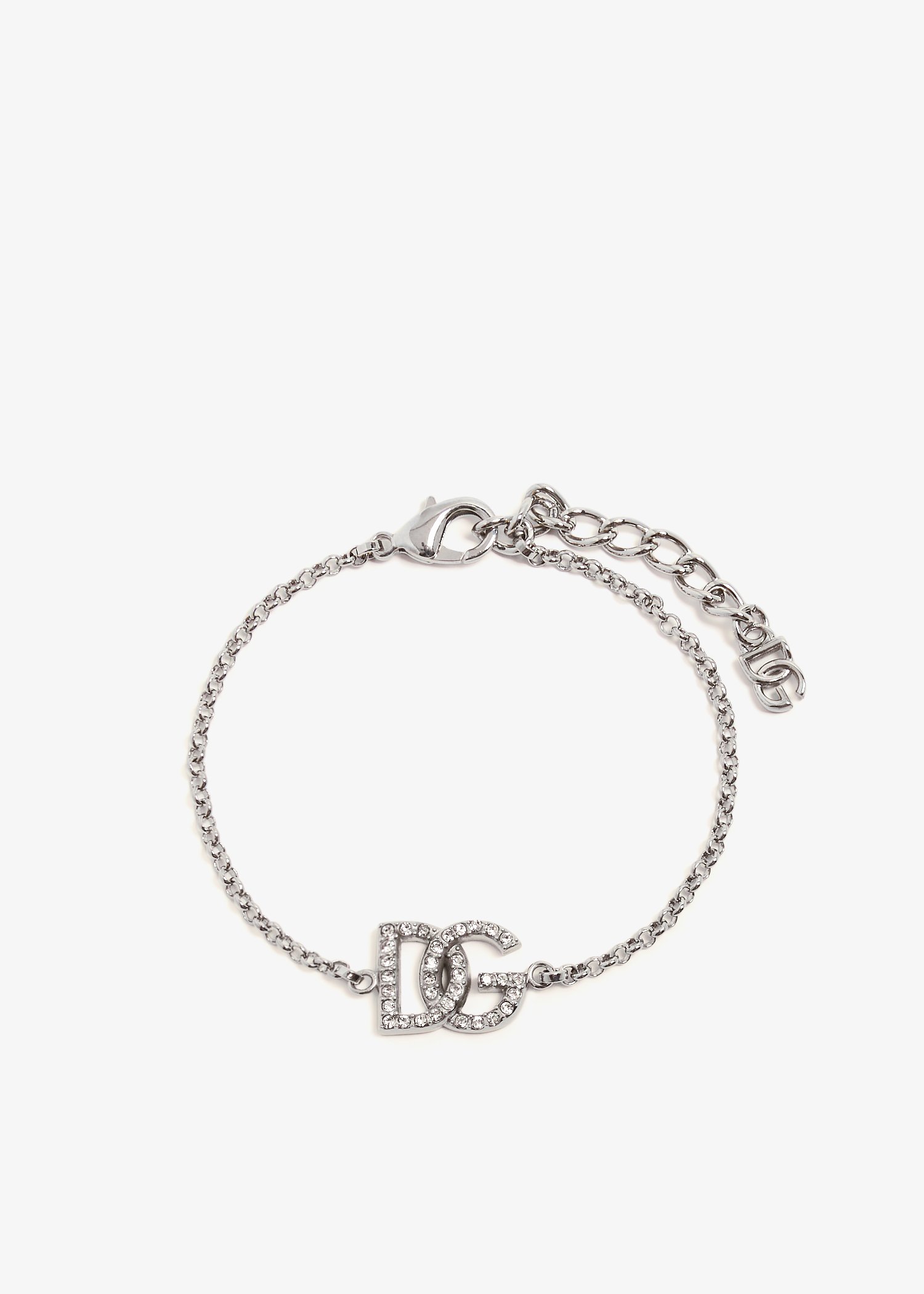 

DG logo link bracelet, Silver