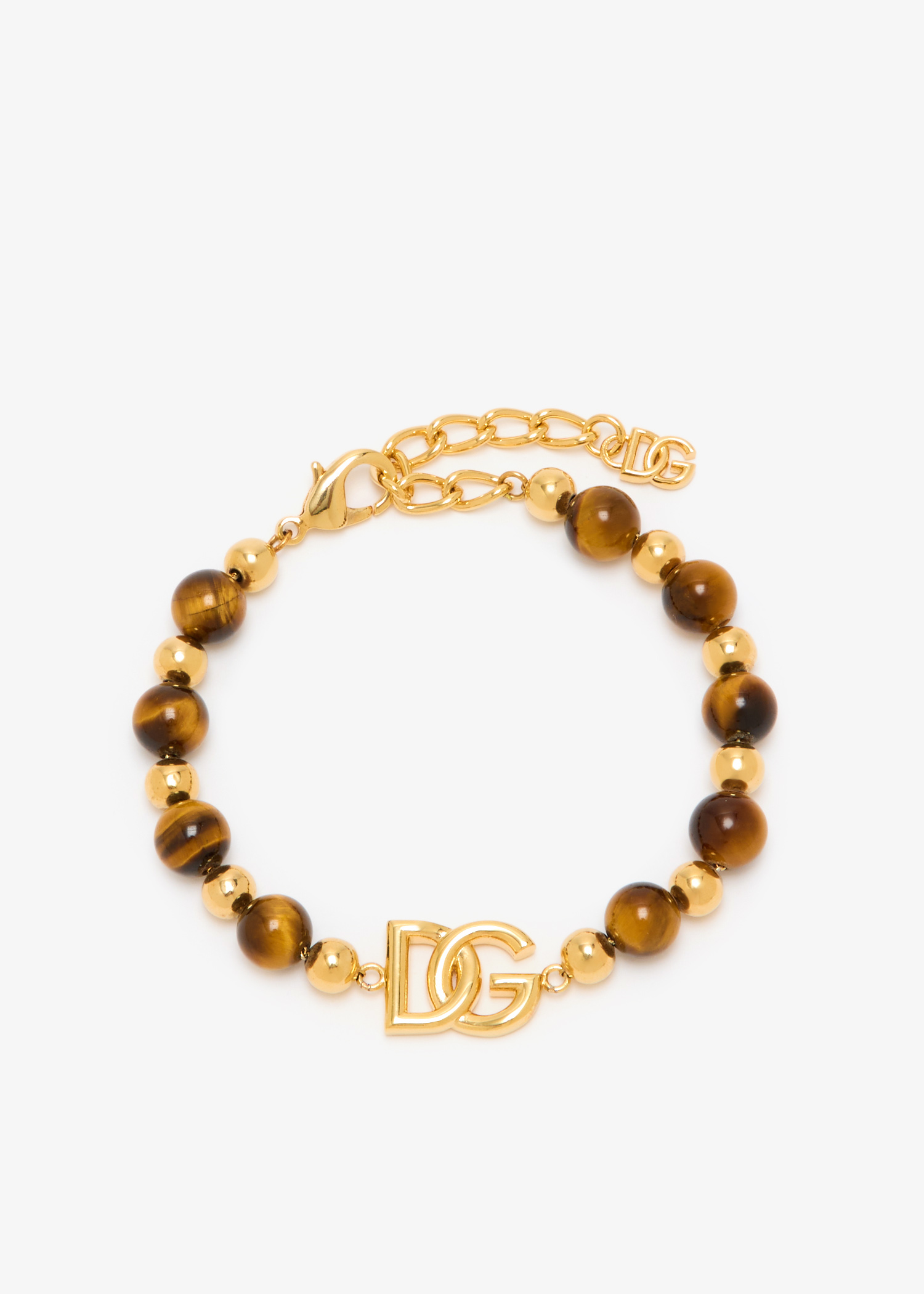 

DG logo spheres bracelet, Gold