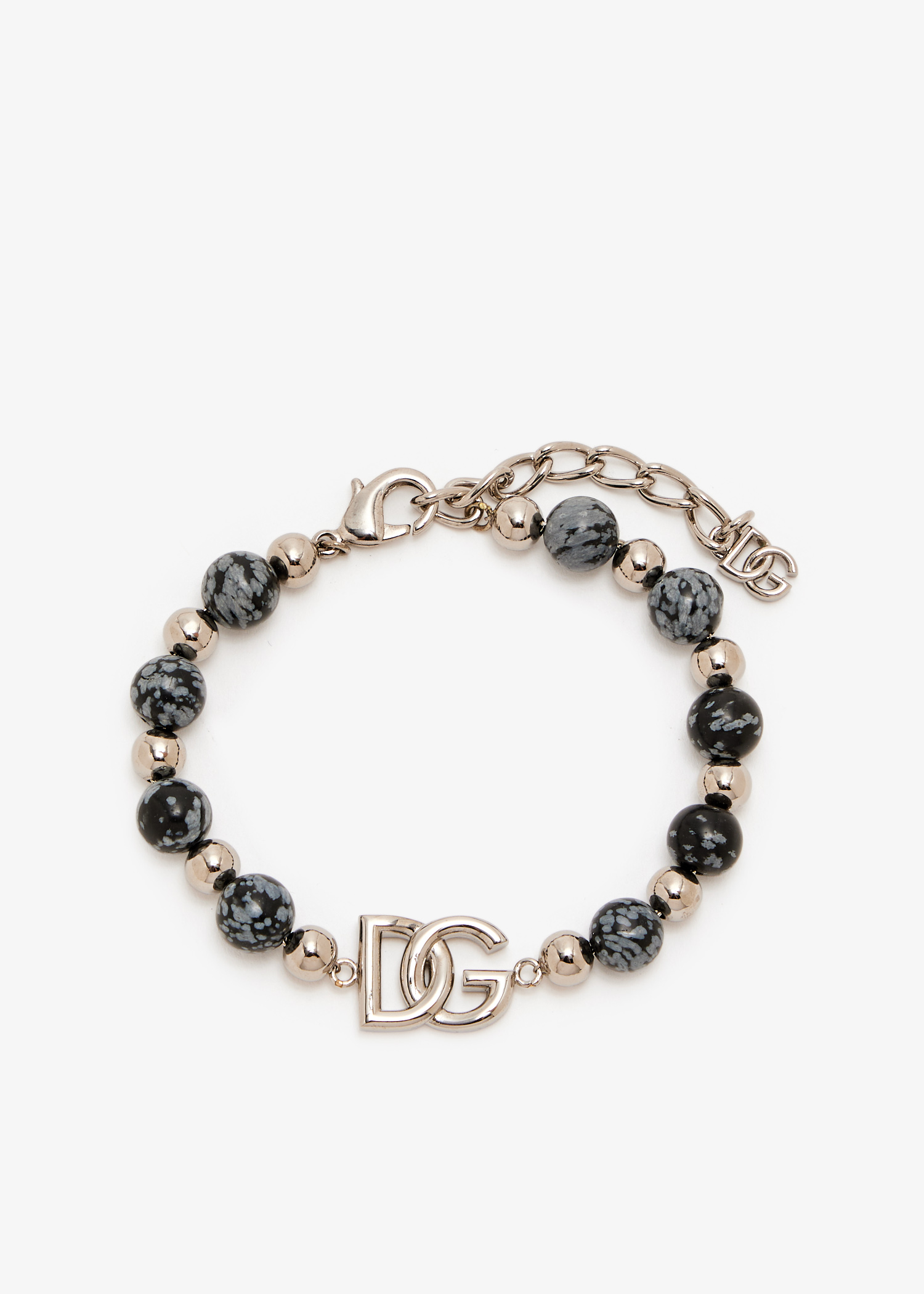 

DG logo sphere bracelet, Silver