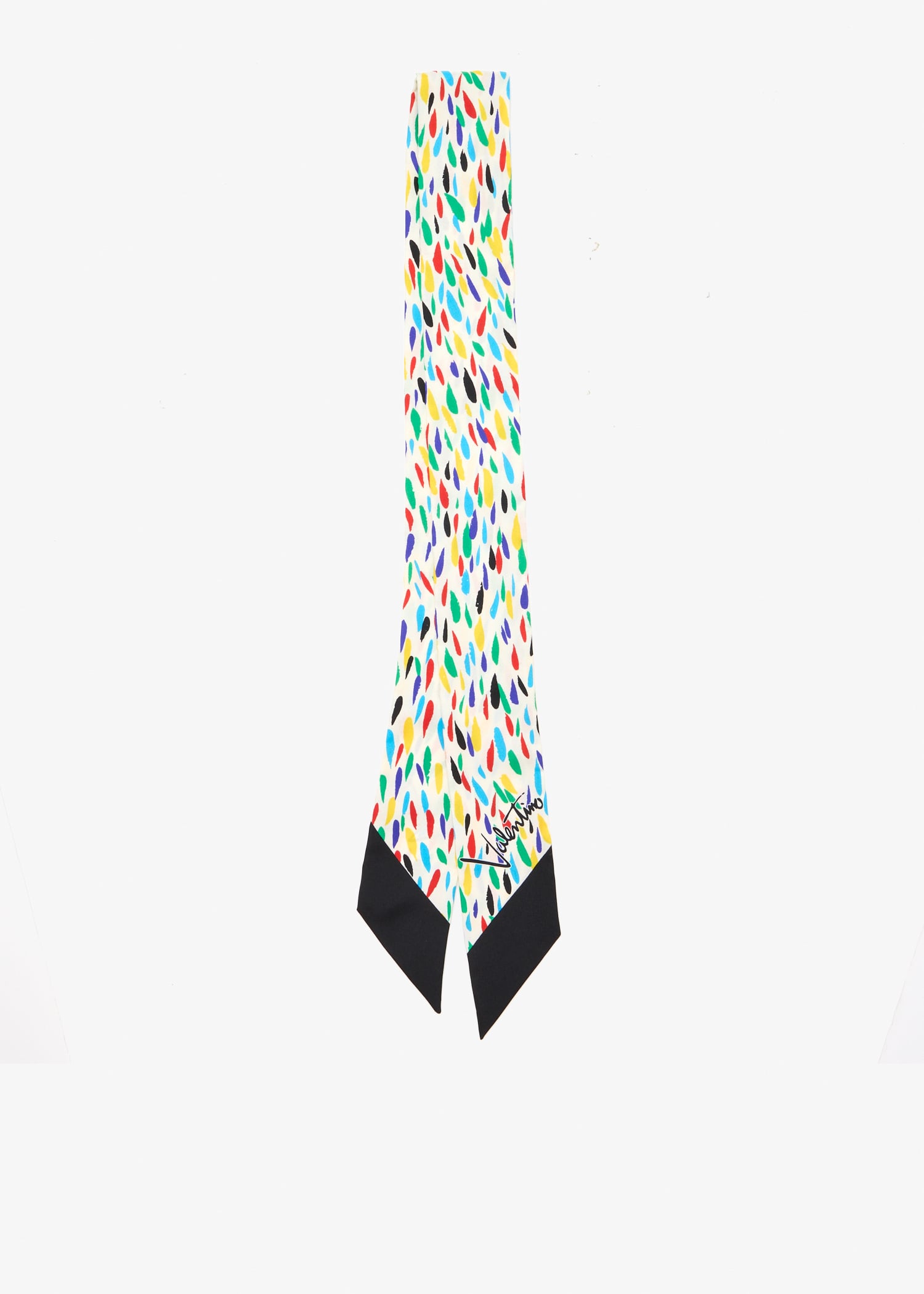 

Silk bandeau scarf, Multicolored