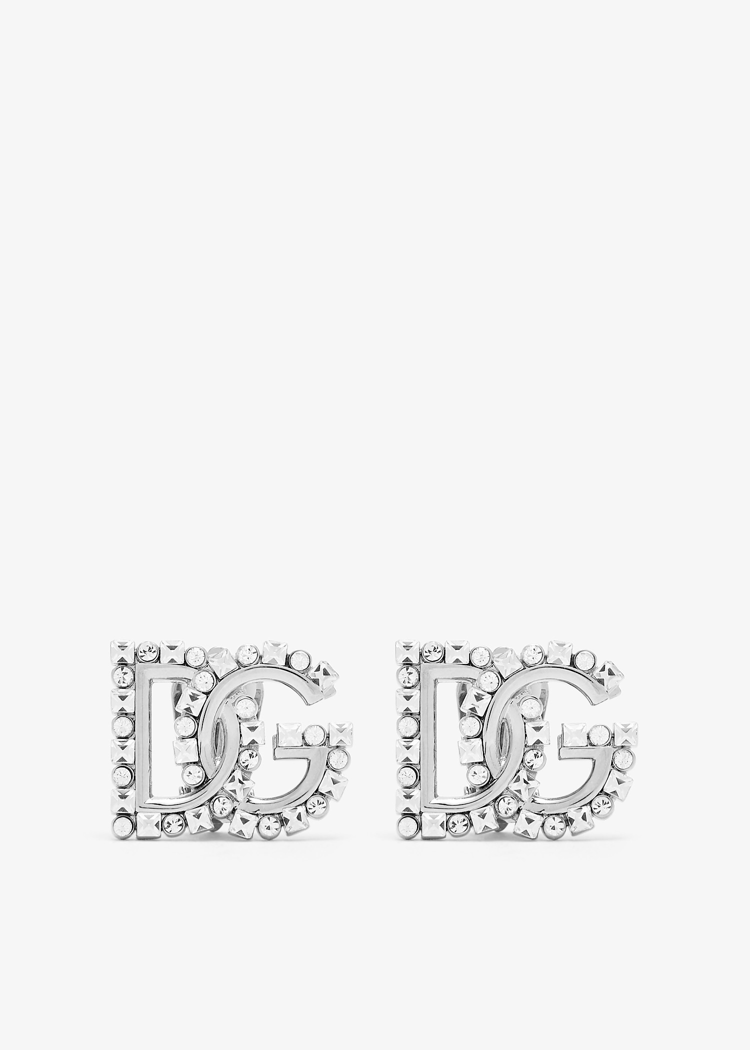 

DG logo earrings, Silver