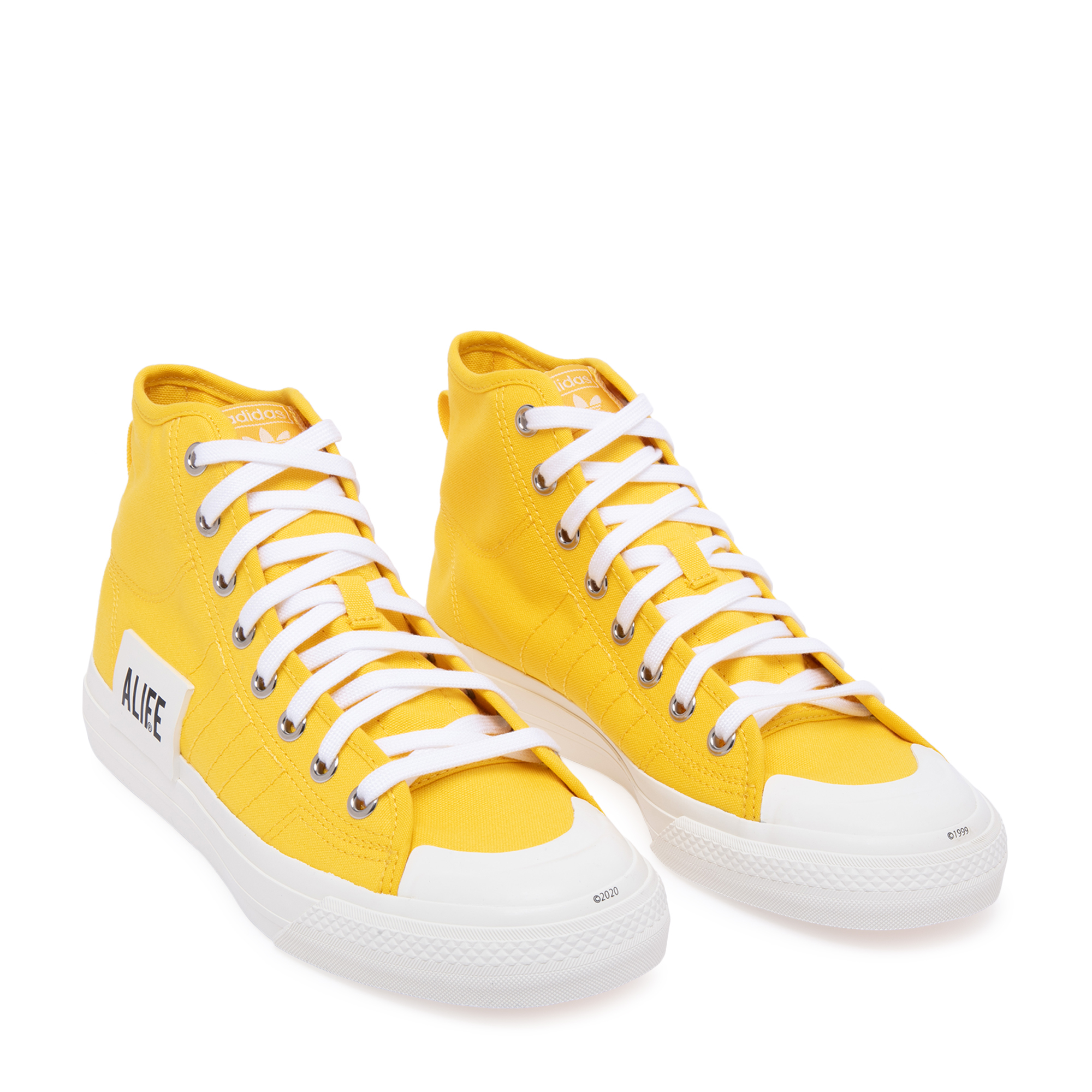 

x Alife Nizza Summer hi-top sneakers, Yellow