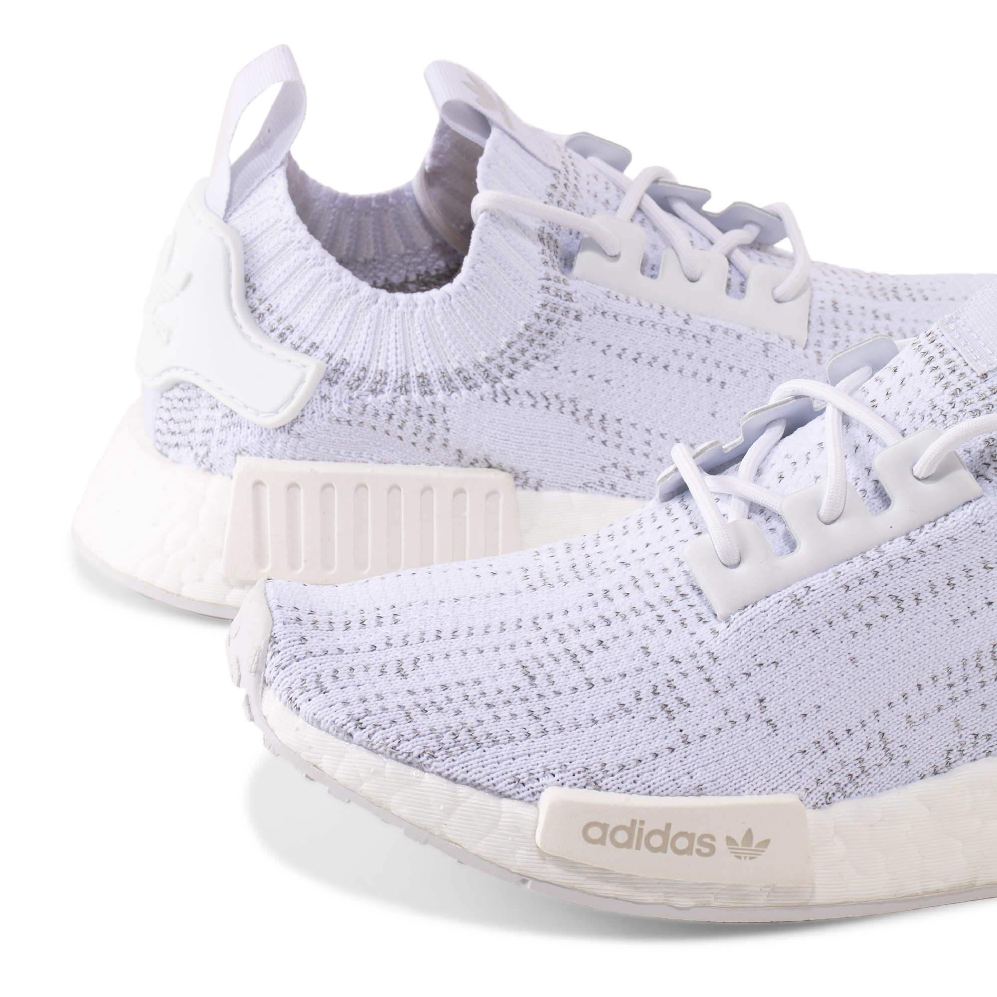 

NMD_R1 Primeknit sneakers, White