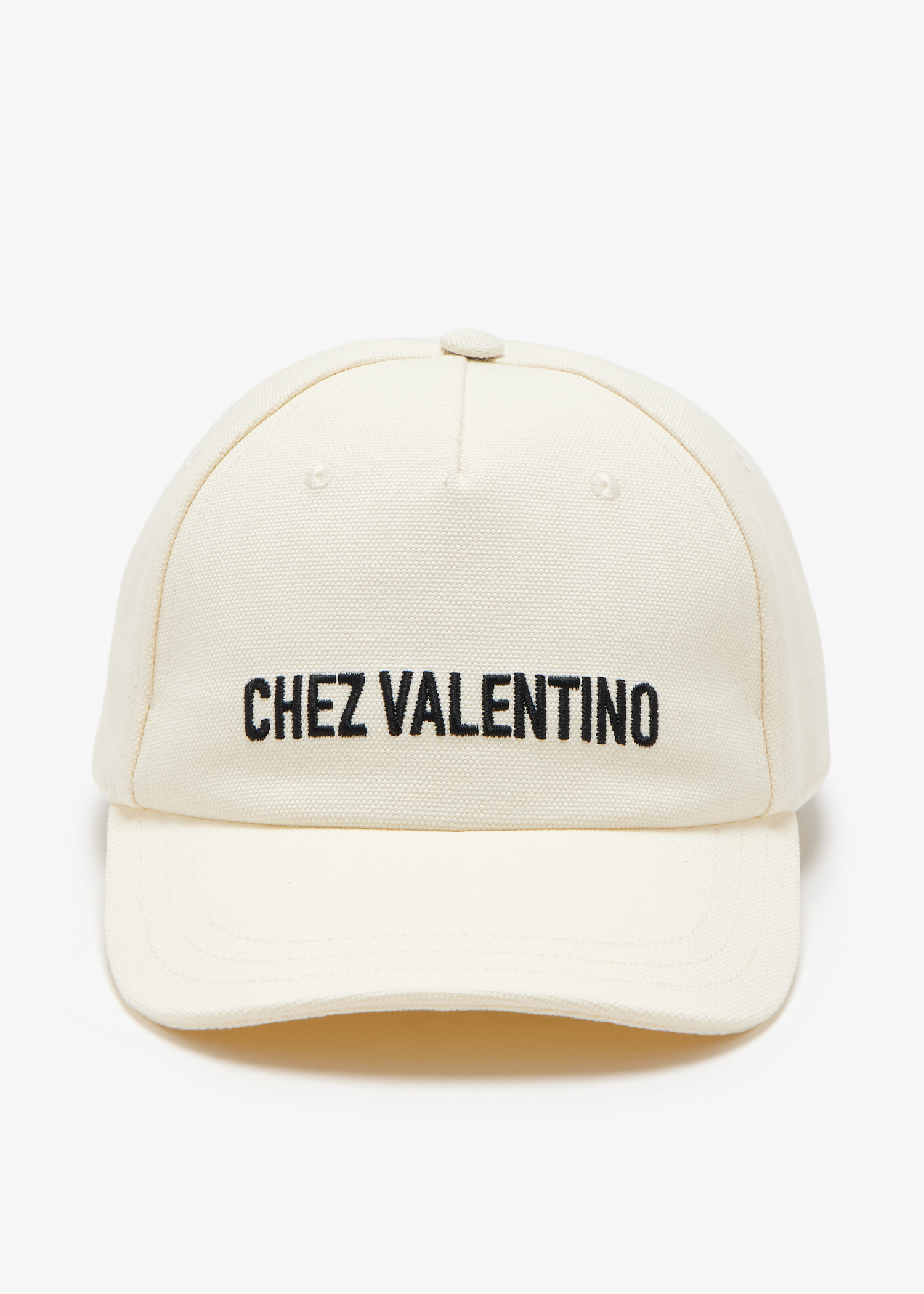 

Chez Valentino baseball cap, White