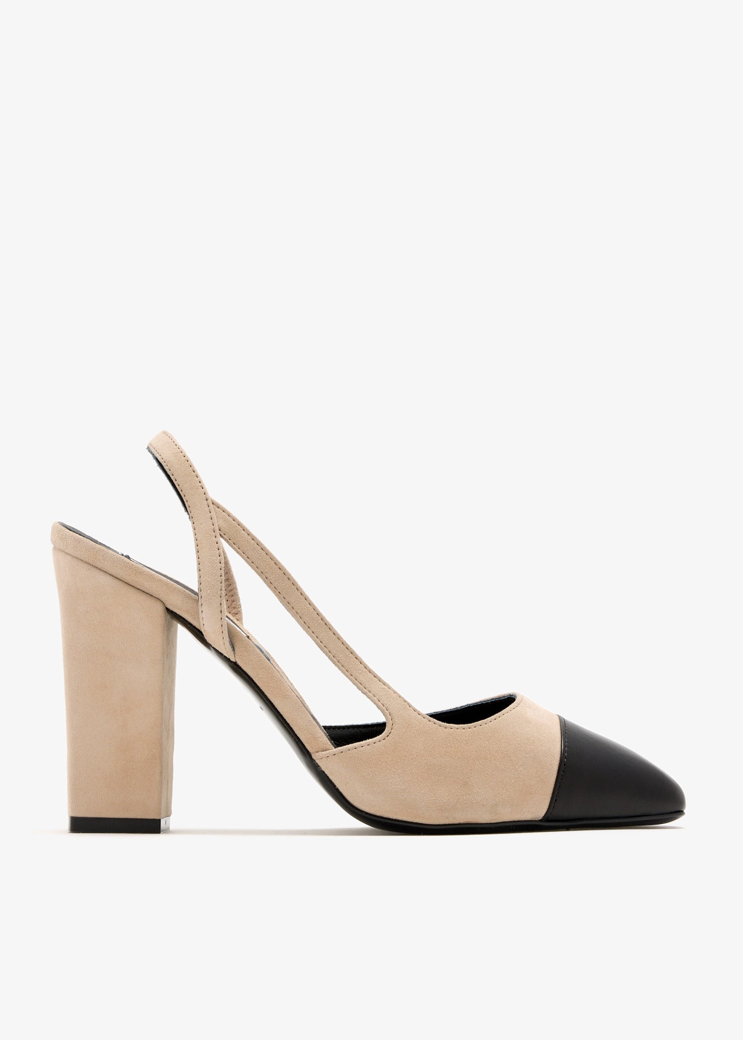 

Willow slingback pumps, Cream