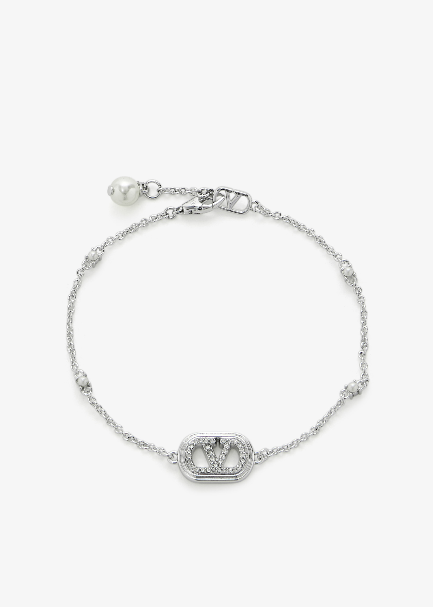 

Ovalette bracelet, Silver
