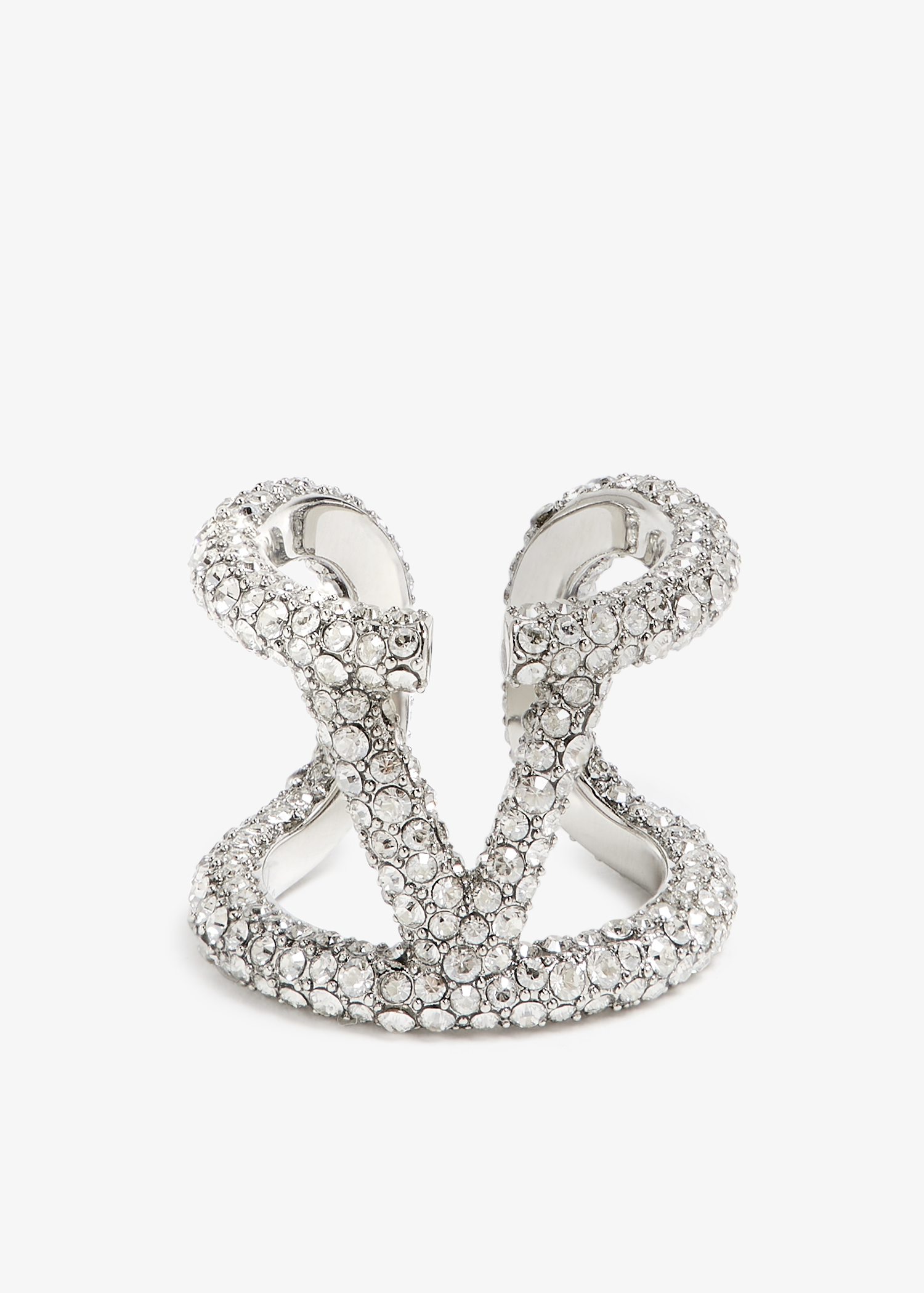 

VLogo Signature ring, Silver