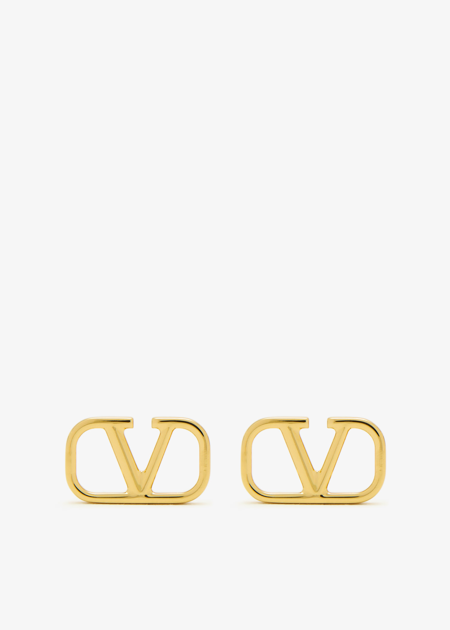 

VLogo Signature earrings, Gold