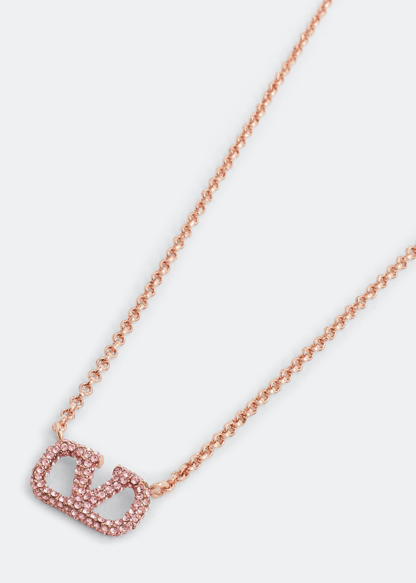 

VLogo Signature necklace, Gold
