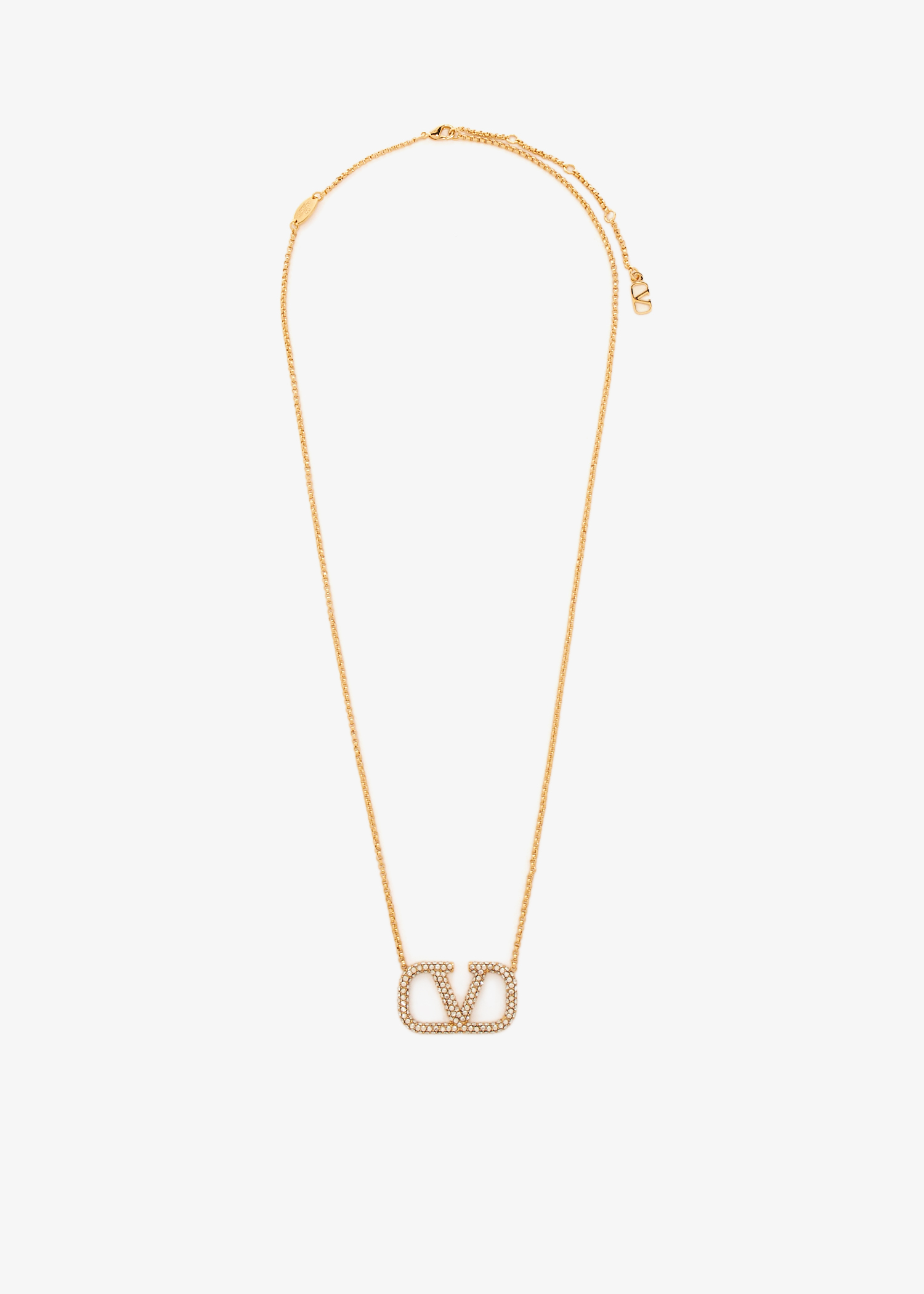 

VLogo Signature necklace, Gold
