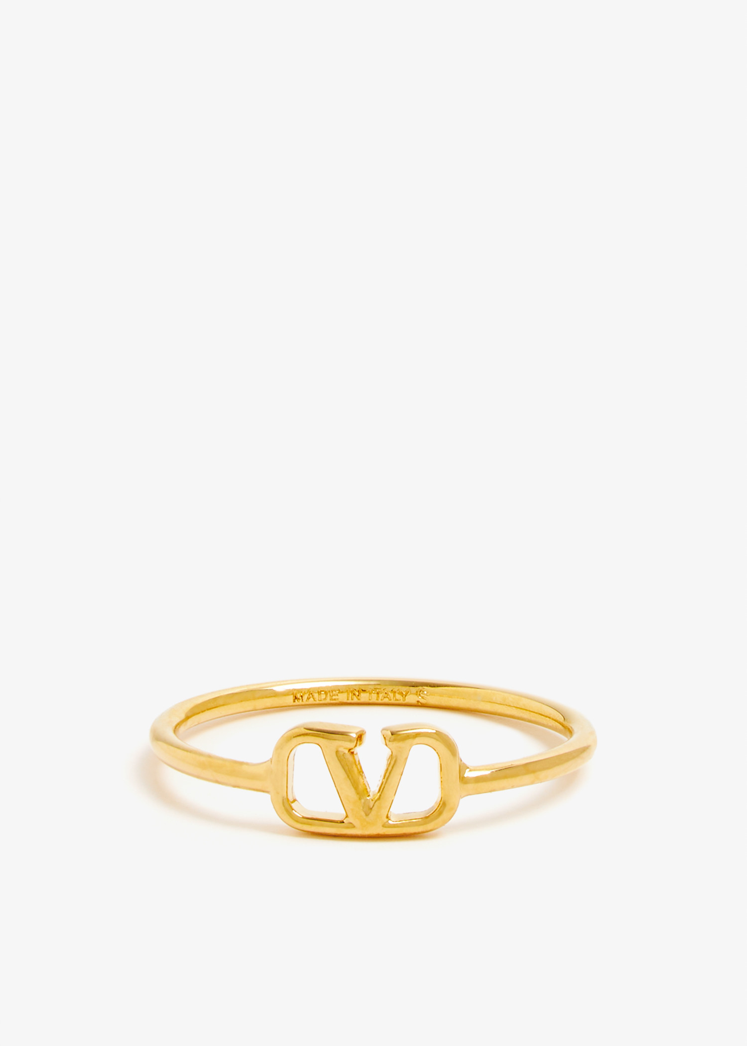 

VLogo Signature ring, Gold