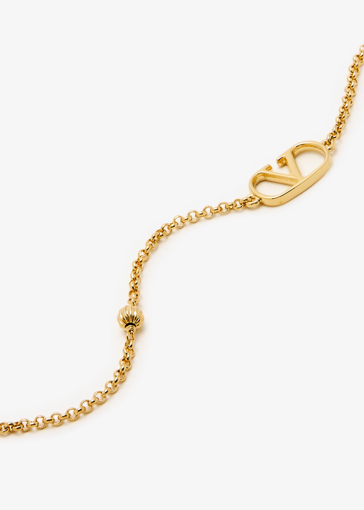 Valentino Garavani VLogo Signature necklace for Women - Gold