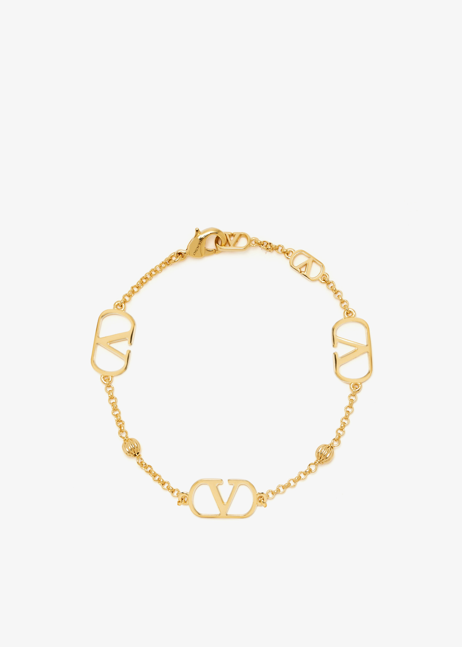 

VLogo Signature bracelet, Gold