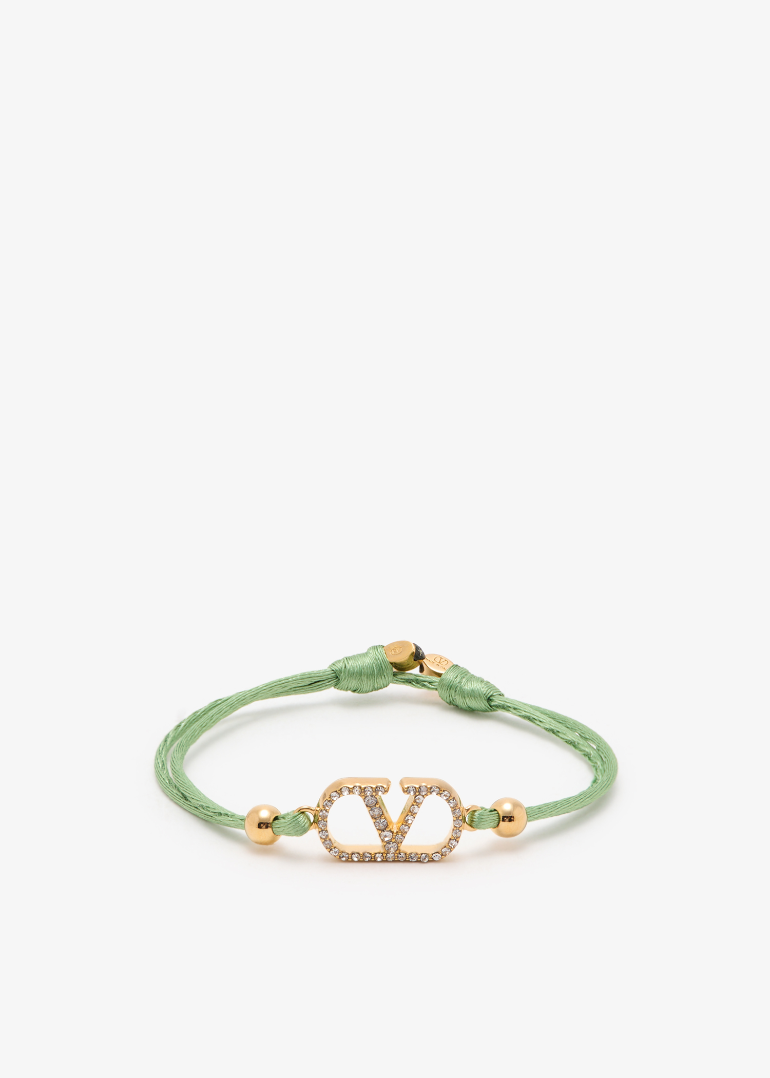 

VLogo Signature bracelet, Green