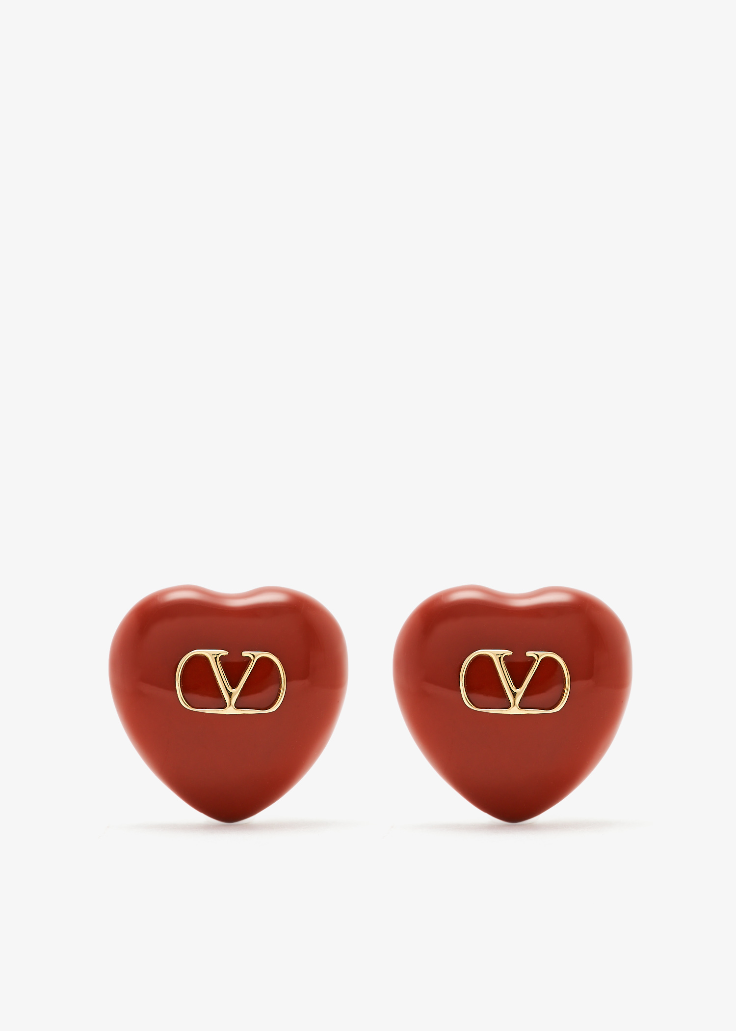 

Coeur Royal earrings, Red