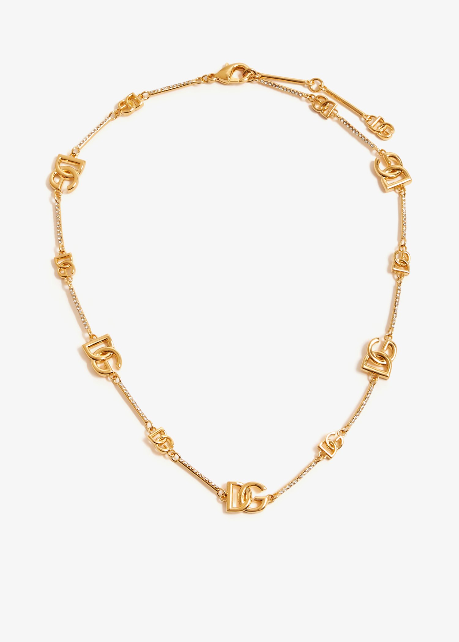 

DG logo choker, Gold