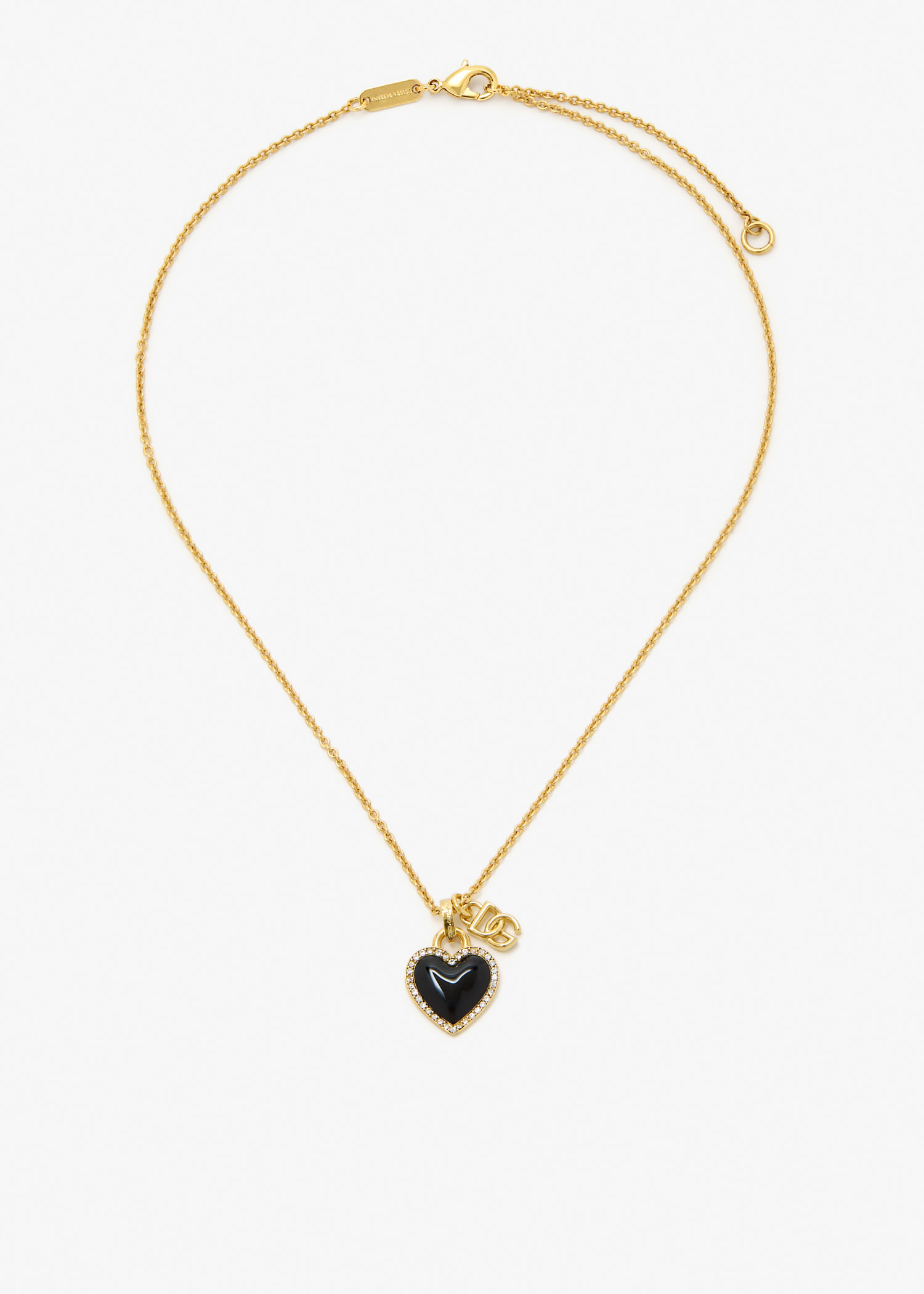 

Heart logo necklace, Gold
