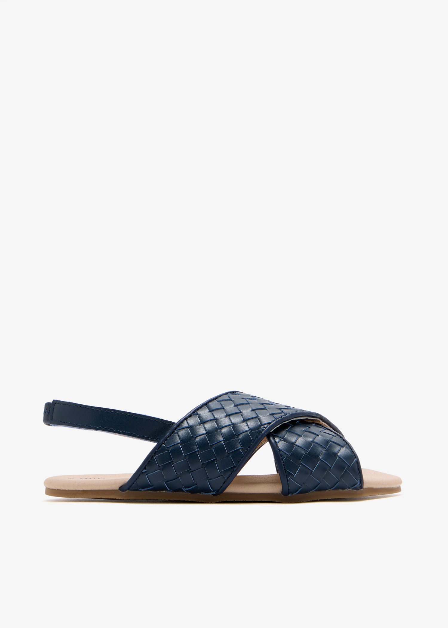 

Woven slippers, Blue
