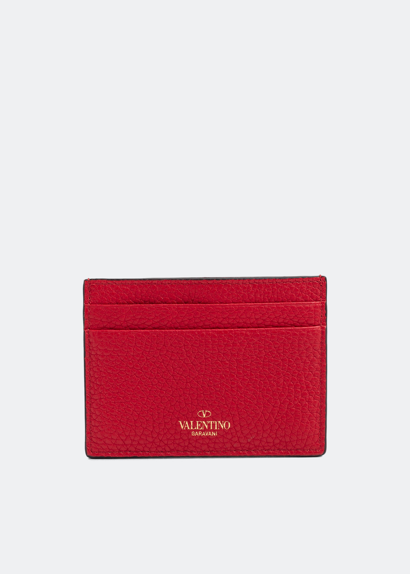 

Rockstud cardholder, Red