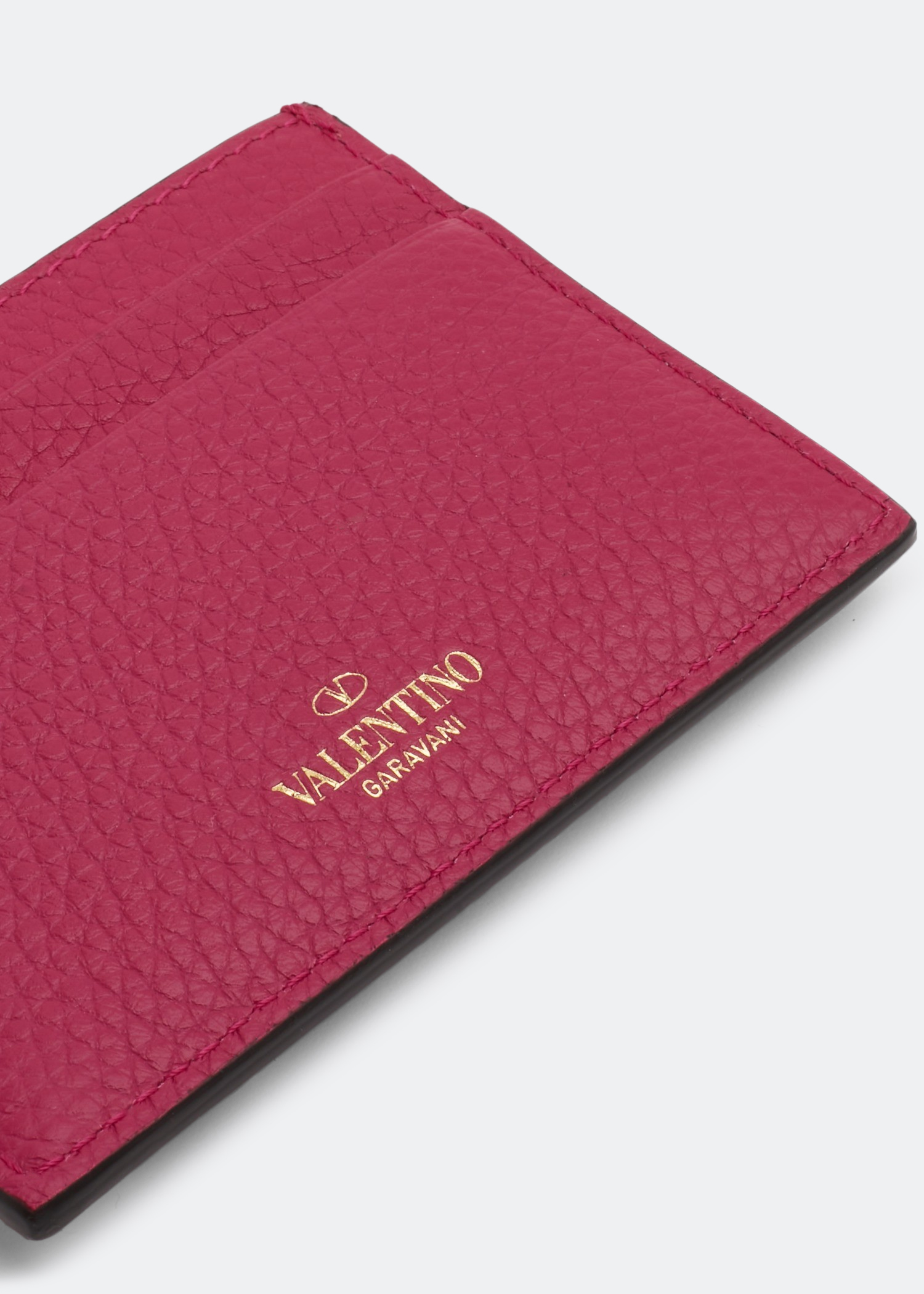 

Rockstud cardholder, Pink