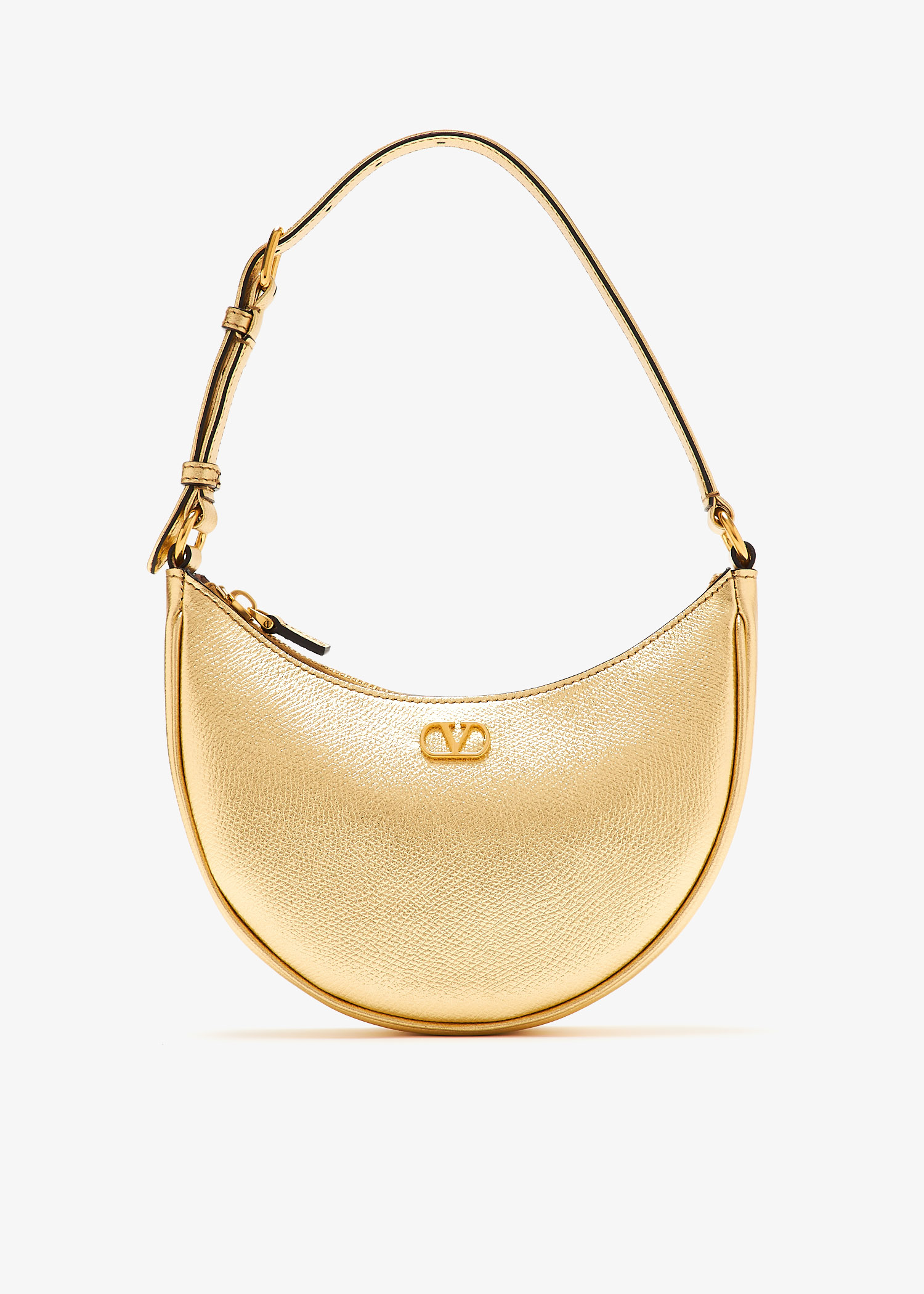 

VLogo Signature mini bag, Gold