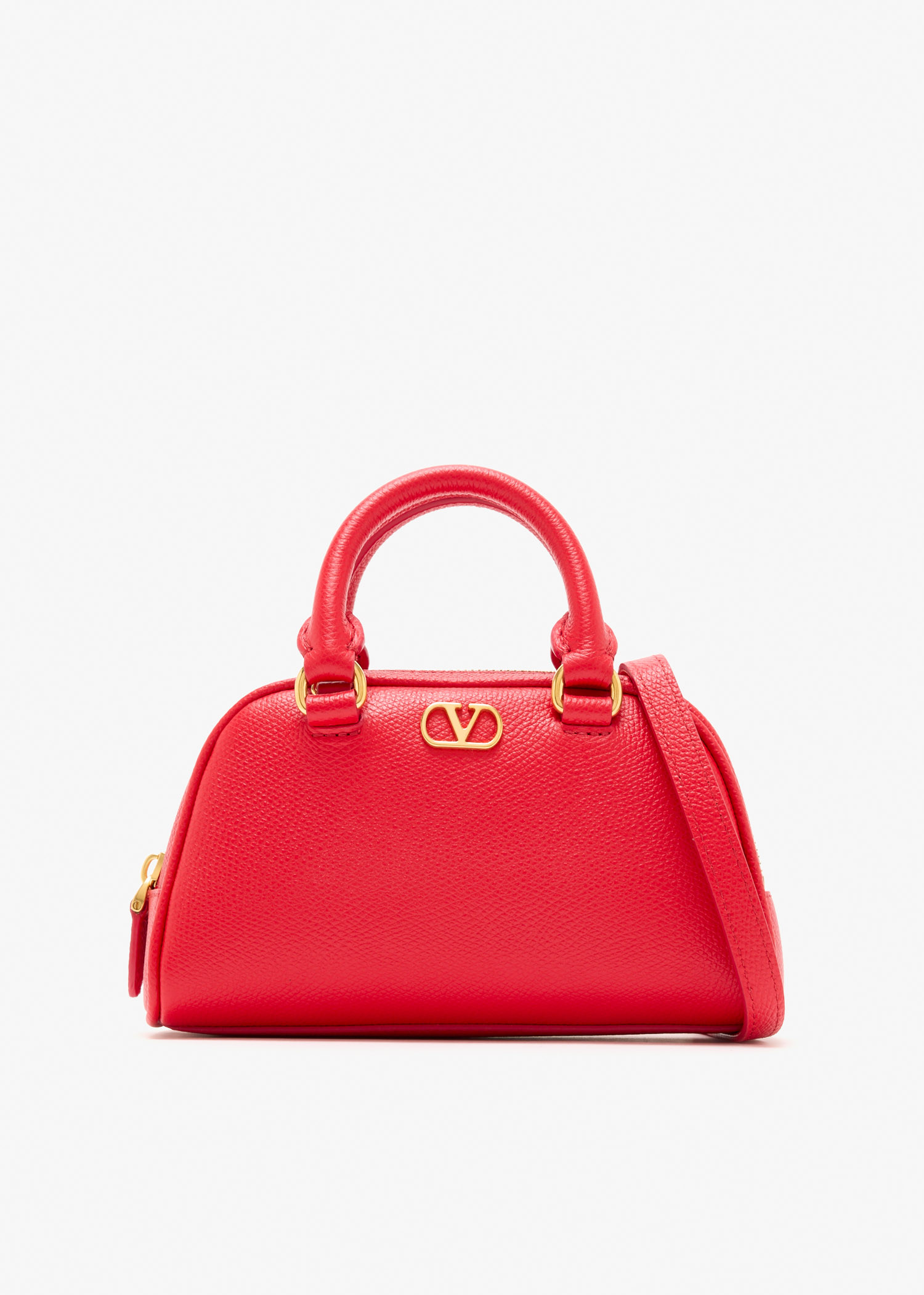 

VLogo Signature mini bag, Red
