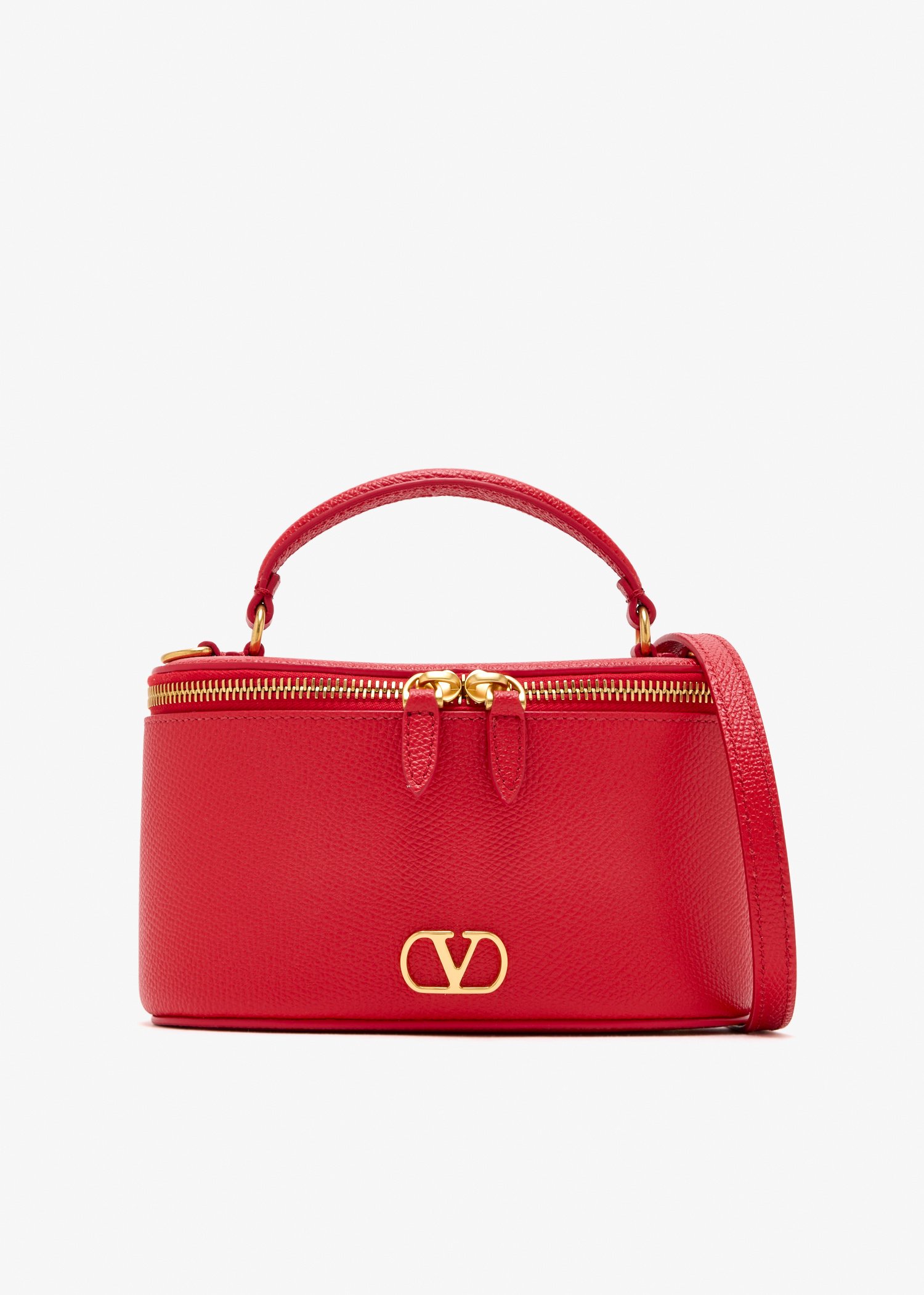 

VLogo Signature mini bag, Red