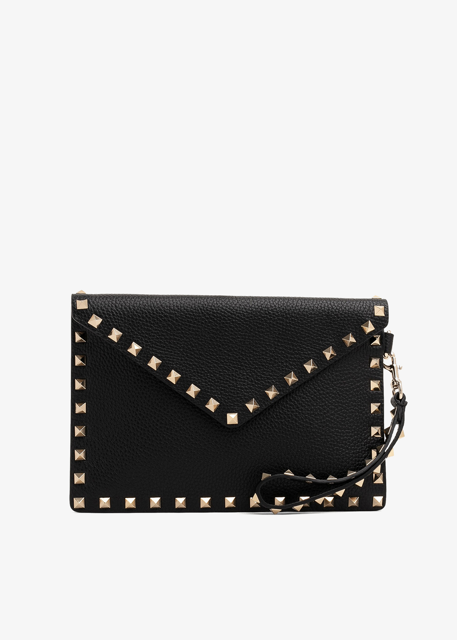 

Rockstud pouch, Black