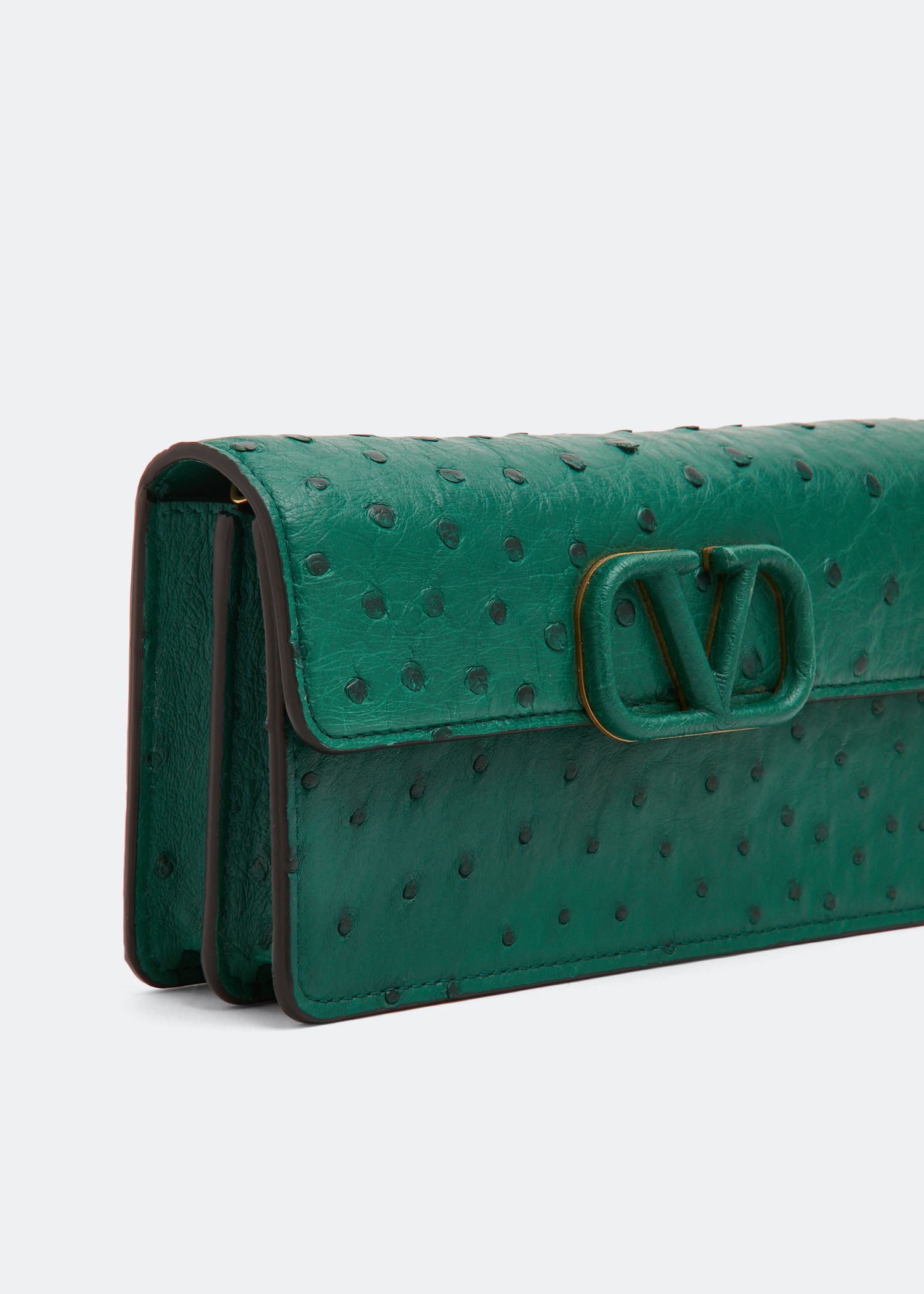

VLogo Signature chain wallet, Green