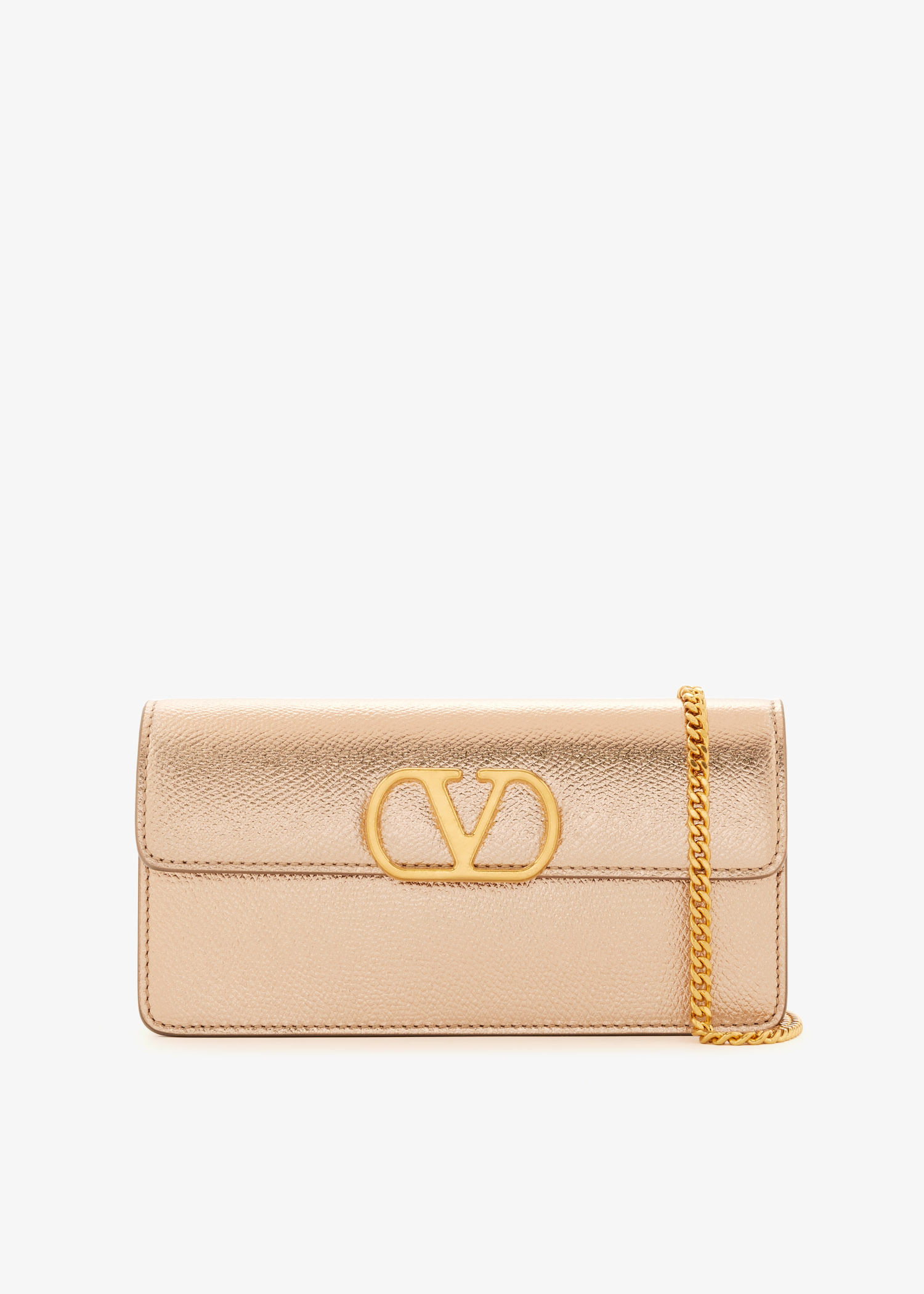 

VLogo Signature chain wallet, Rose gold