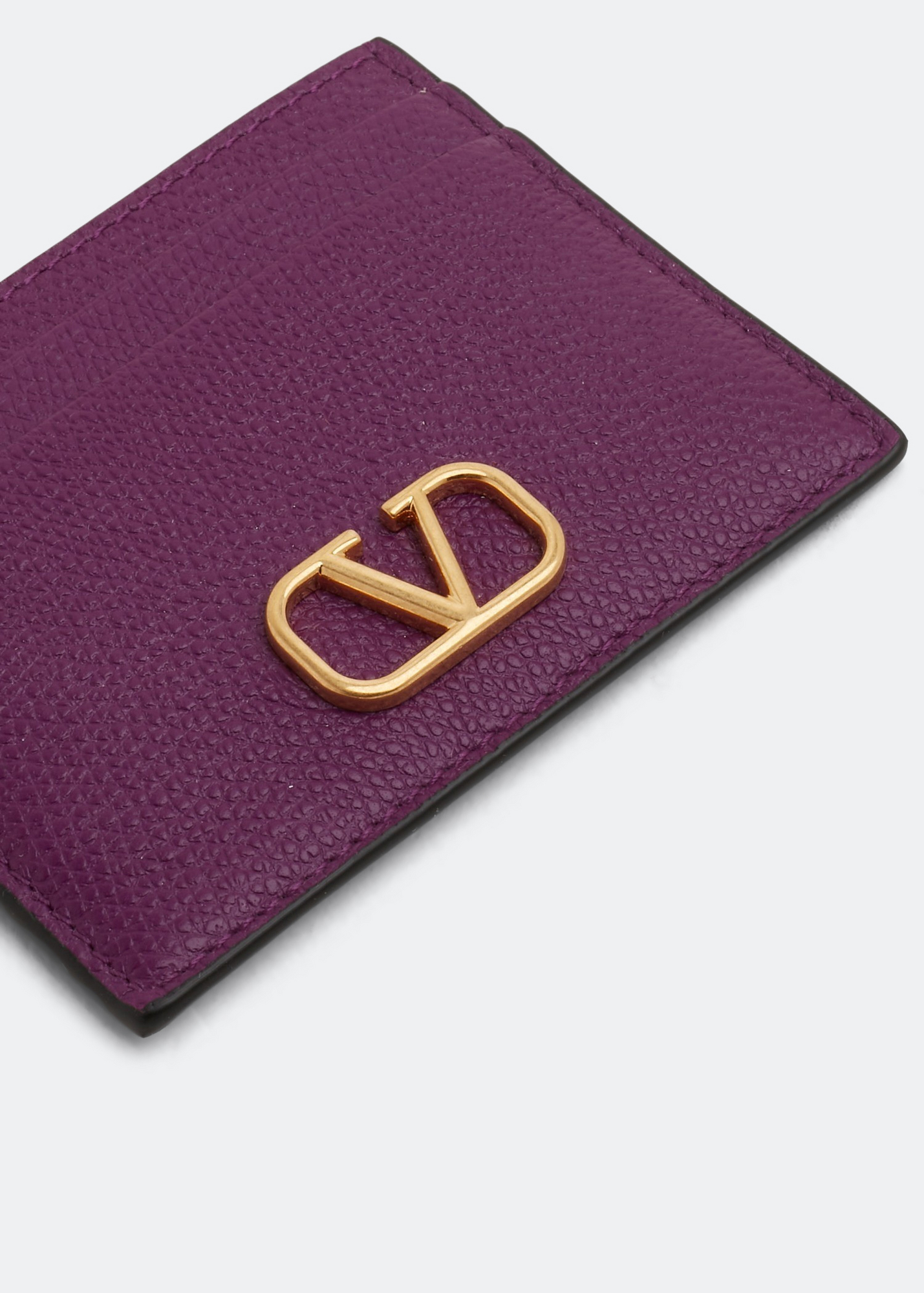 

VLogo Signature card case, Purple