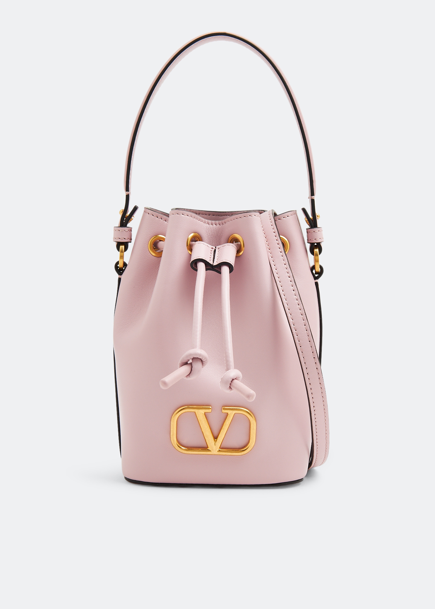 Valentino v logo bucket bag 2025