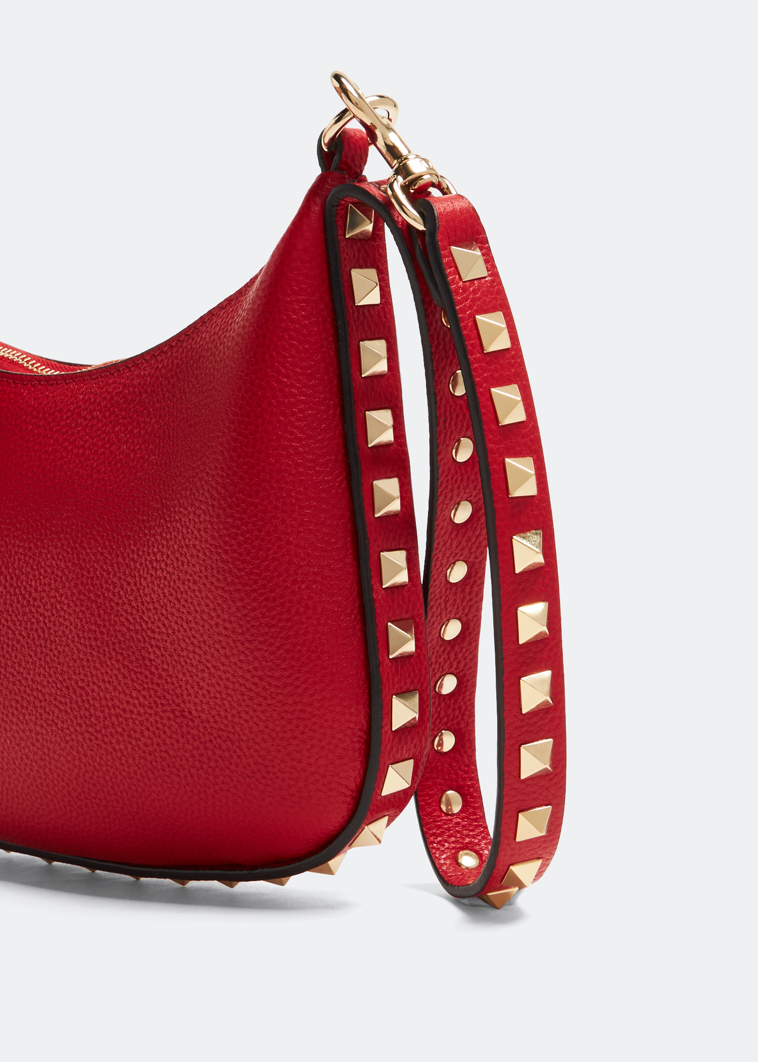 Valentino red mini top bag